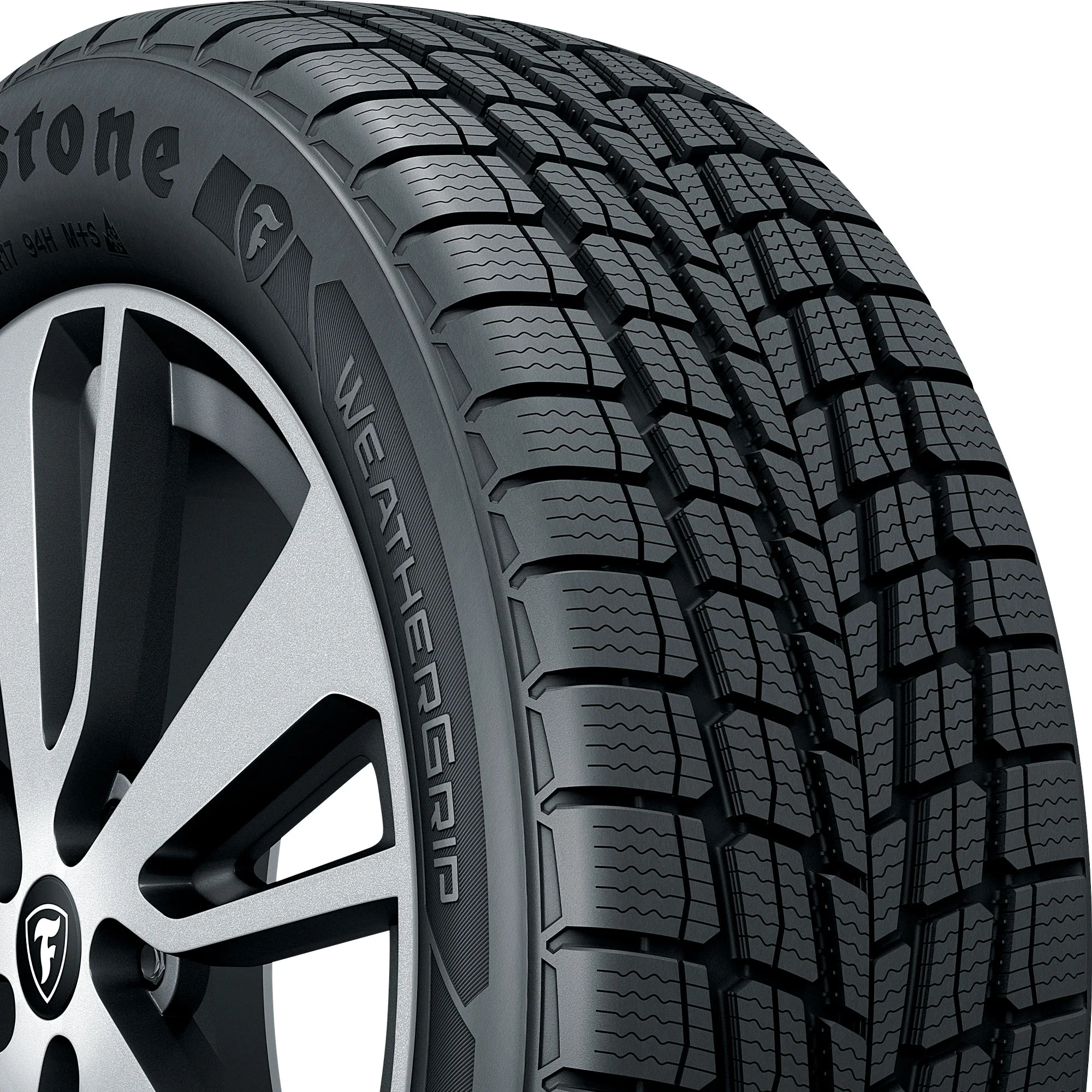 Firestone Weathergrip All-Weather 225/60R17 99H Passenger Tire
