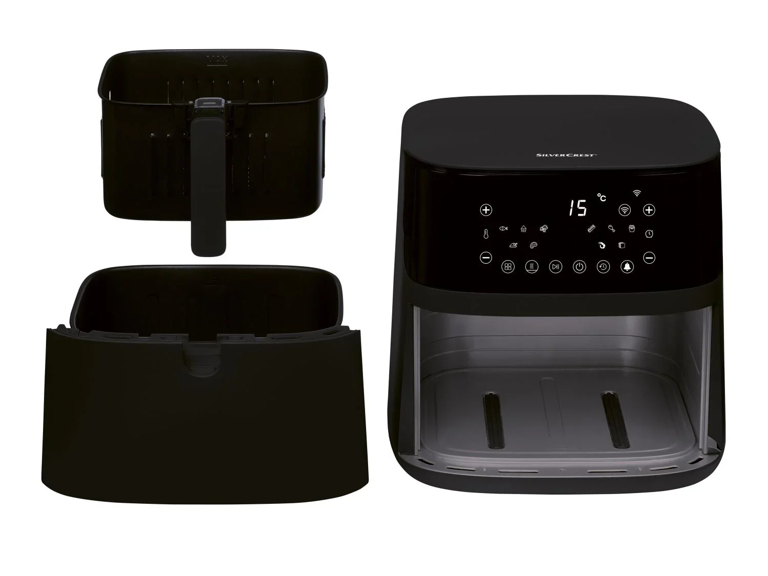 SILVERCREST KITCHEN TOOLS Friteuse  air chaud XL 5,5 L Smart