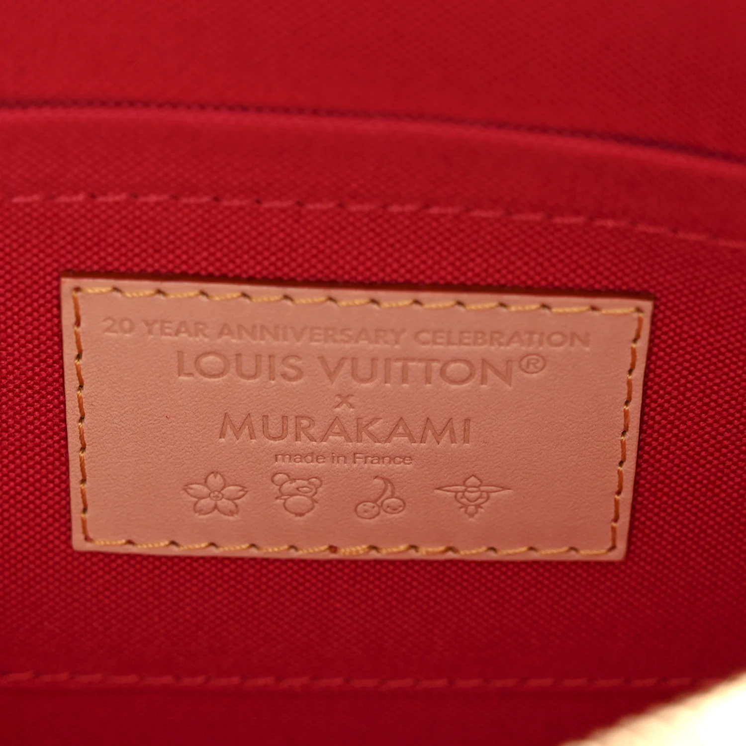 LV X TM Monogram Cerises Alma BB White