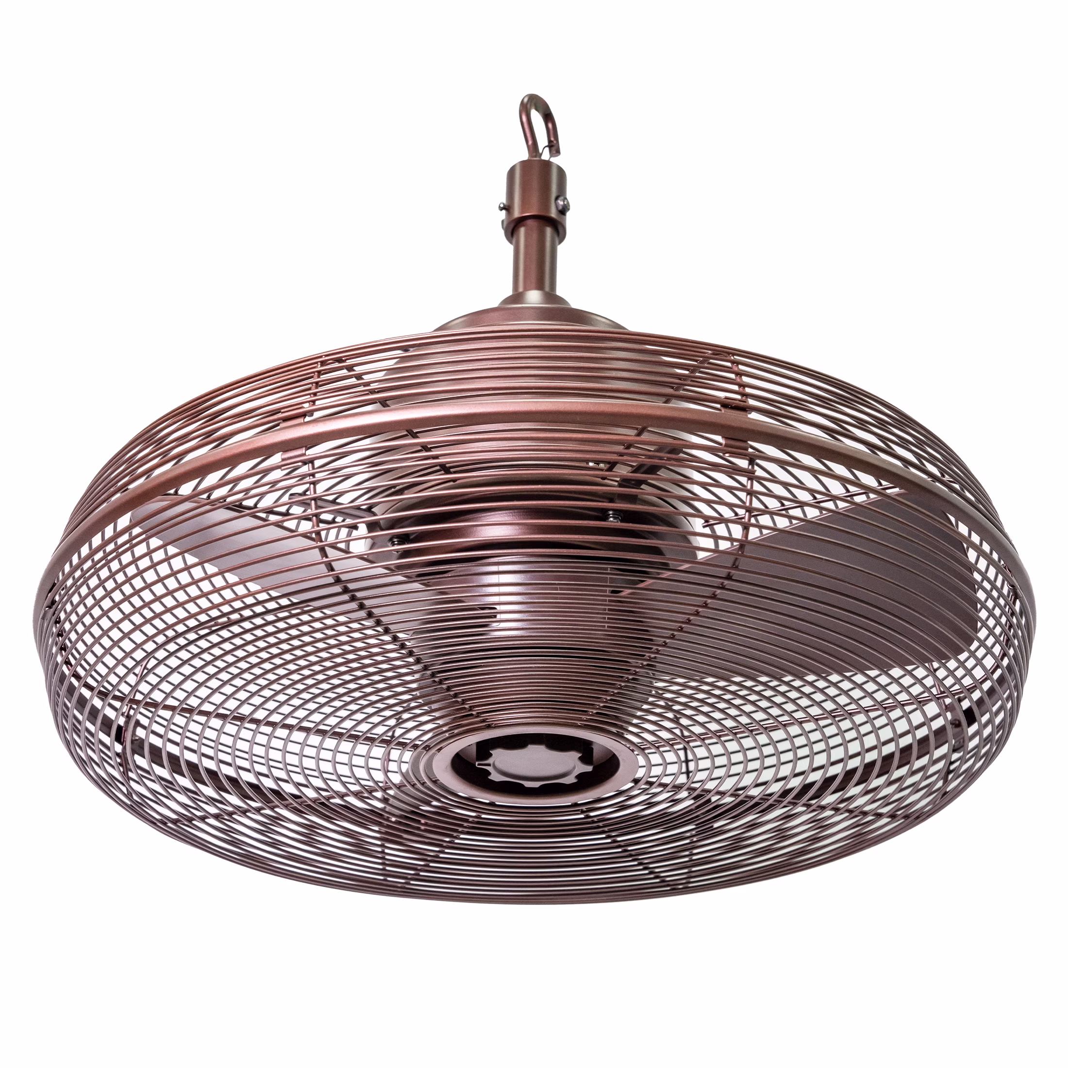 Better Homes & Gardens New 18 inch Outdoor Gazebo Fan with Hanging Hook Bronze