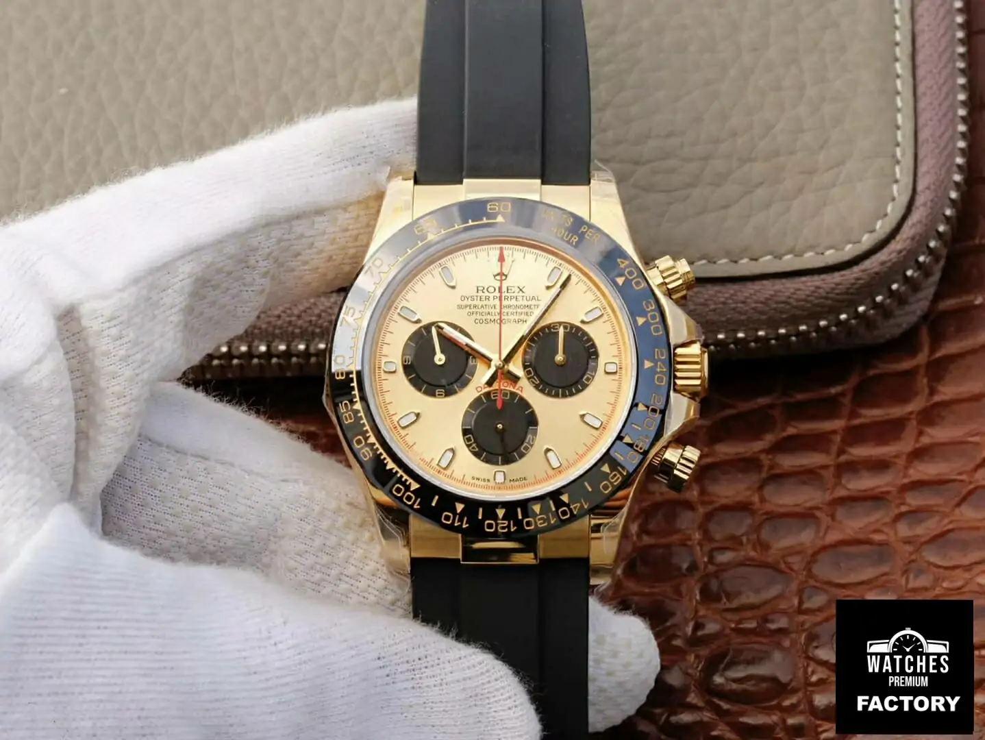 Rolex Daytona Cosmograph 116518ln JH Factory Rubber Strap