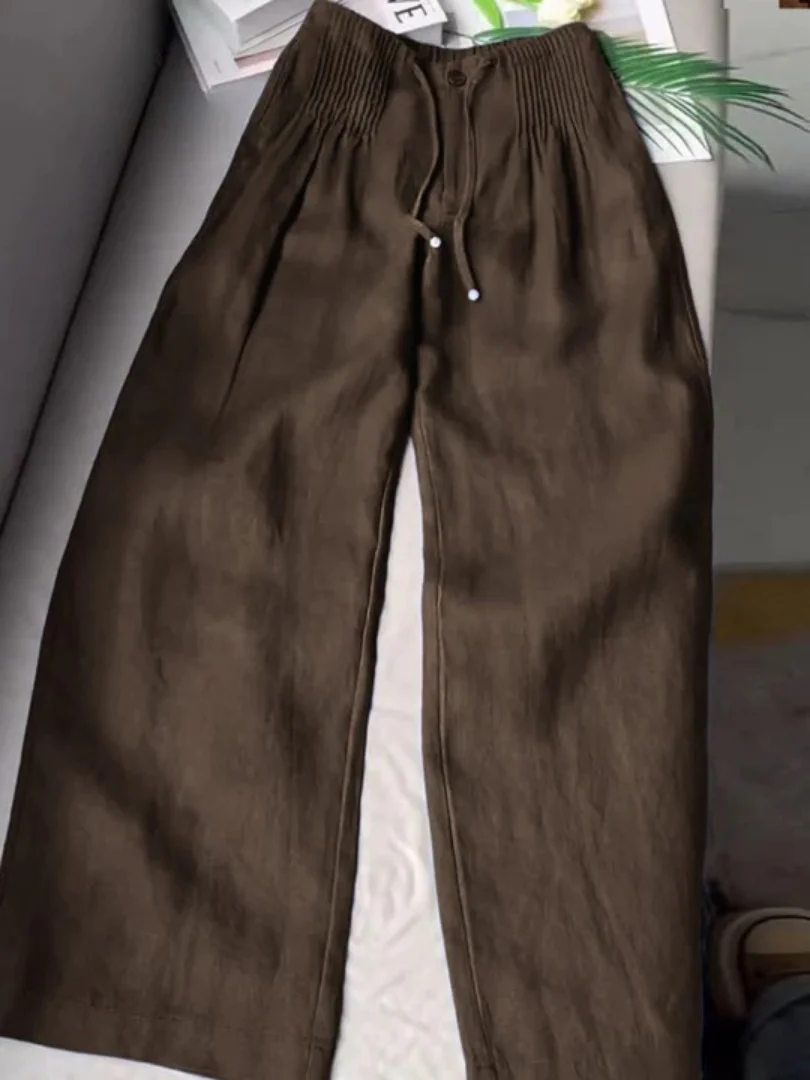 Zofia | Pantalon large en coton léger