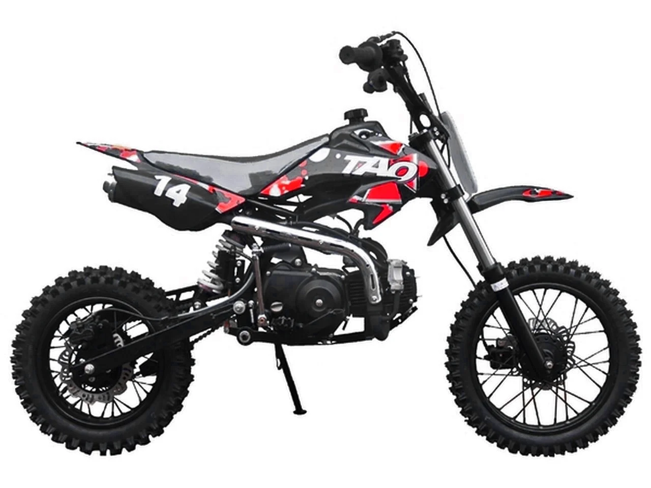 Tao Tao DB 14 110cc Dirt Bike Semi - Auto Off Road Dirt Bike - GREEN