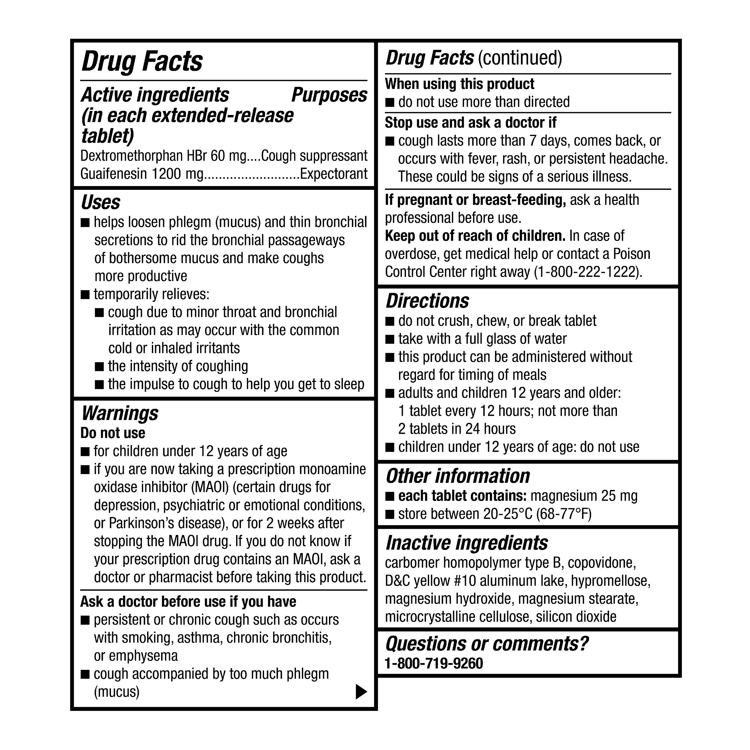 Kirkland Signature Mucus DM Maximum Strength, 84 Tablets