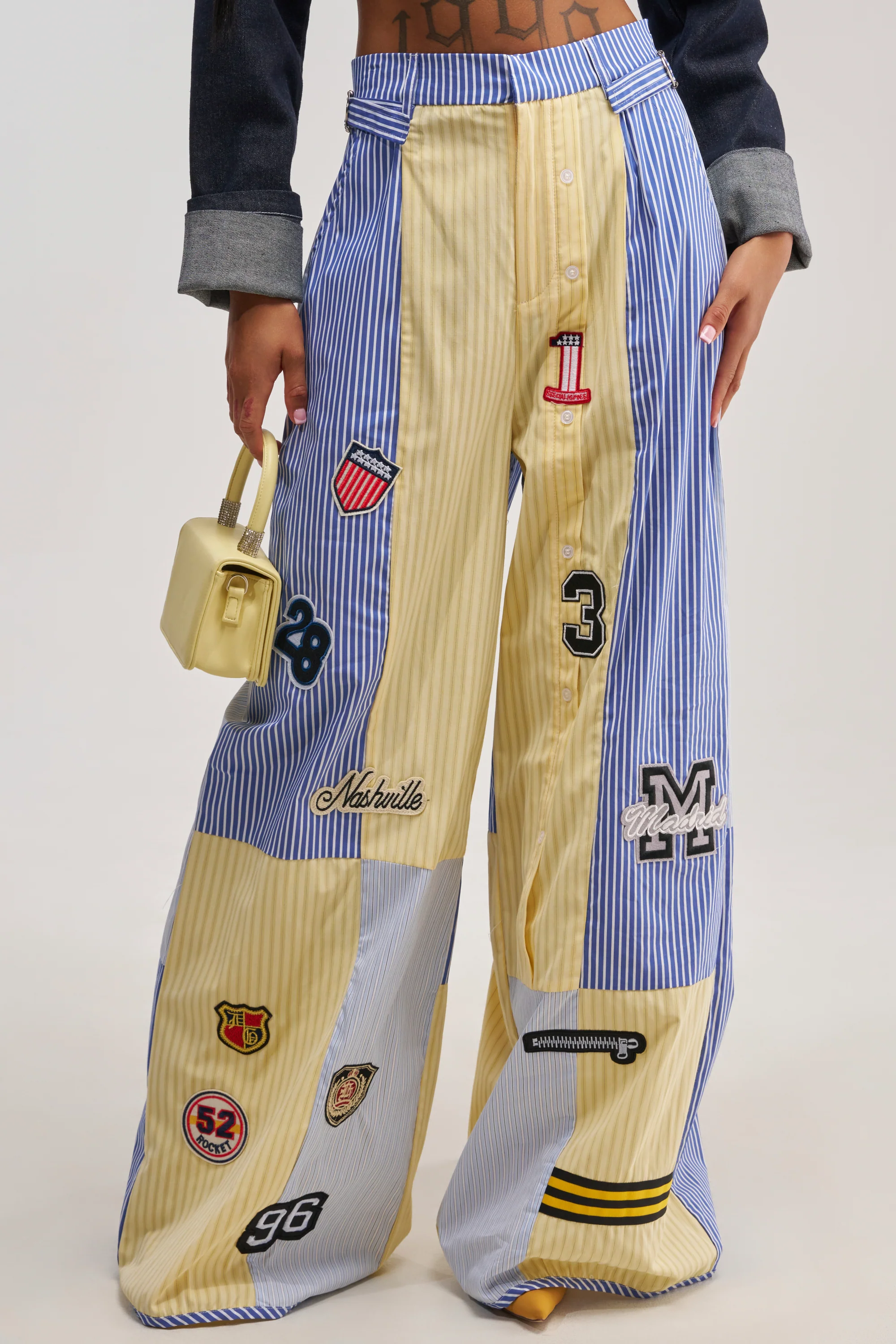 BACK TO SCHOOL POPLIN TROUSER - Akira Store
