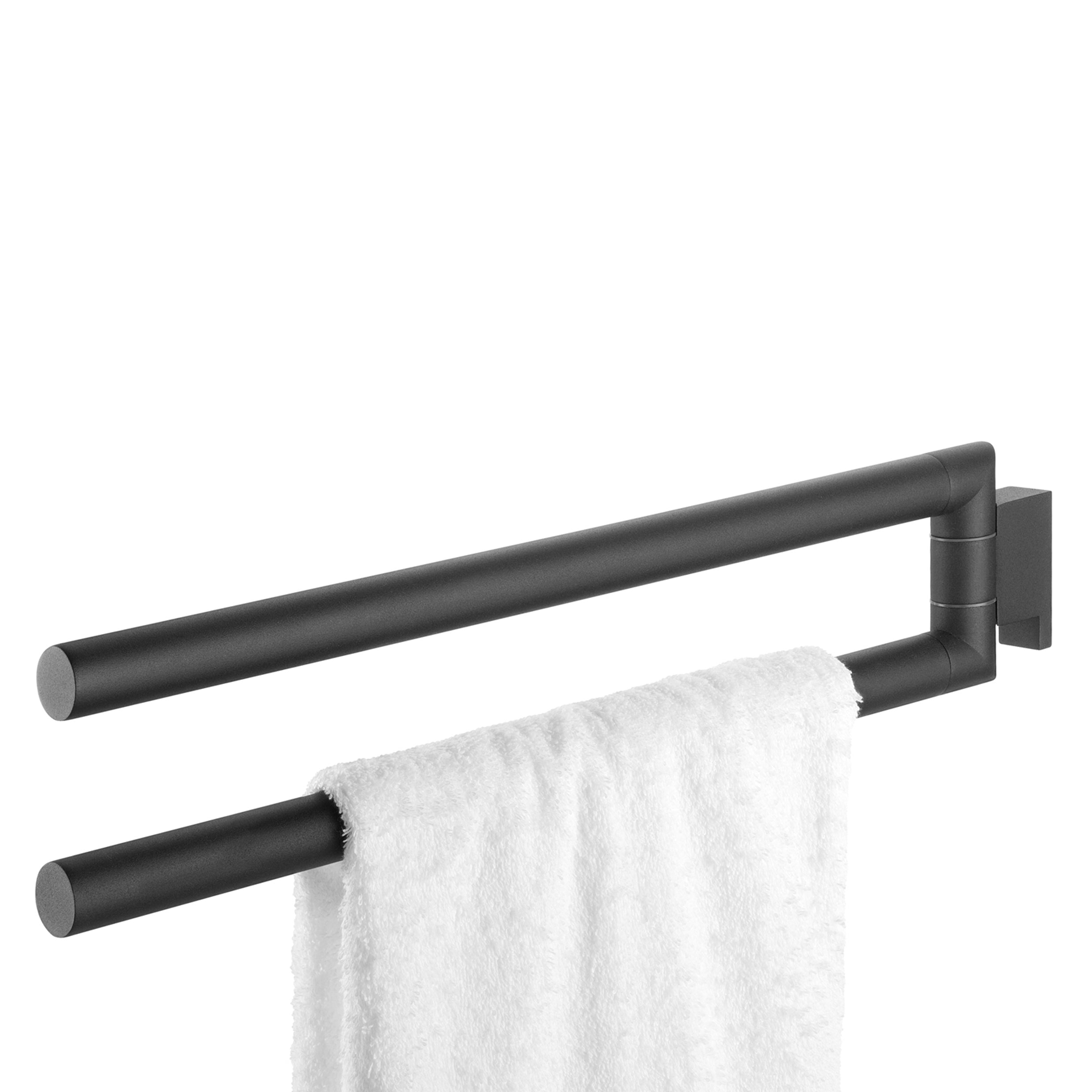 Tiger Bold Handdoekrek 2-armig - Zwart