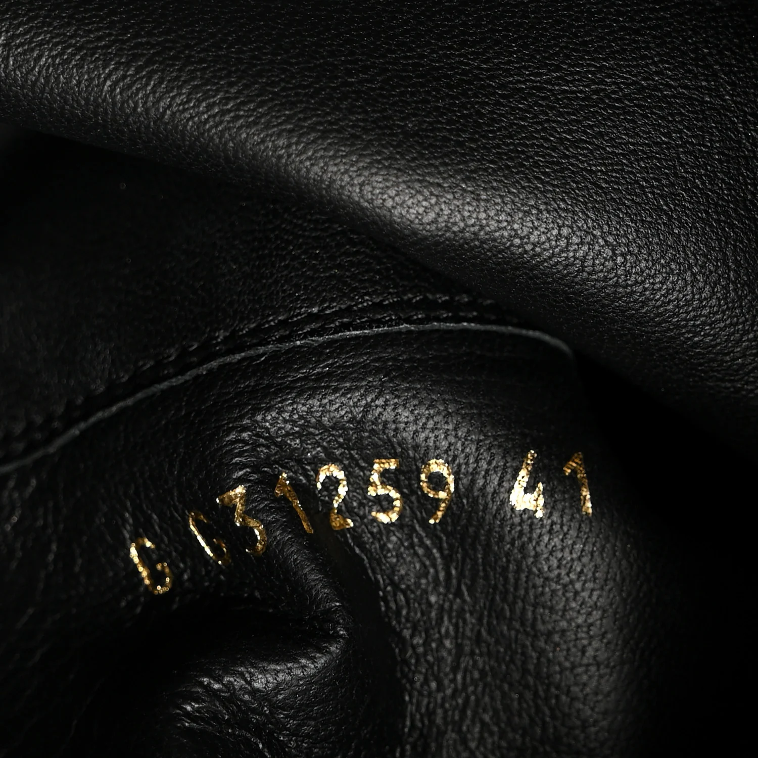 Suede Calfskin Chain Around High Boots 41 Black