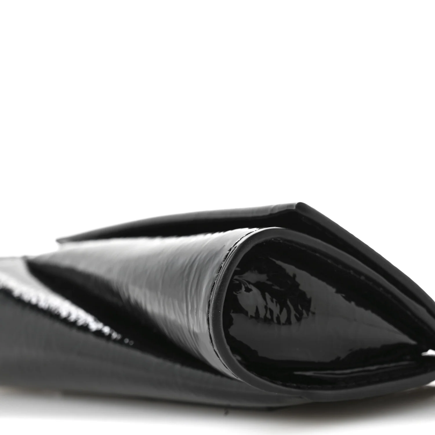 Patent Vog Small Loubitwist Clutch Black