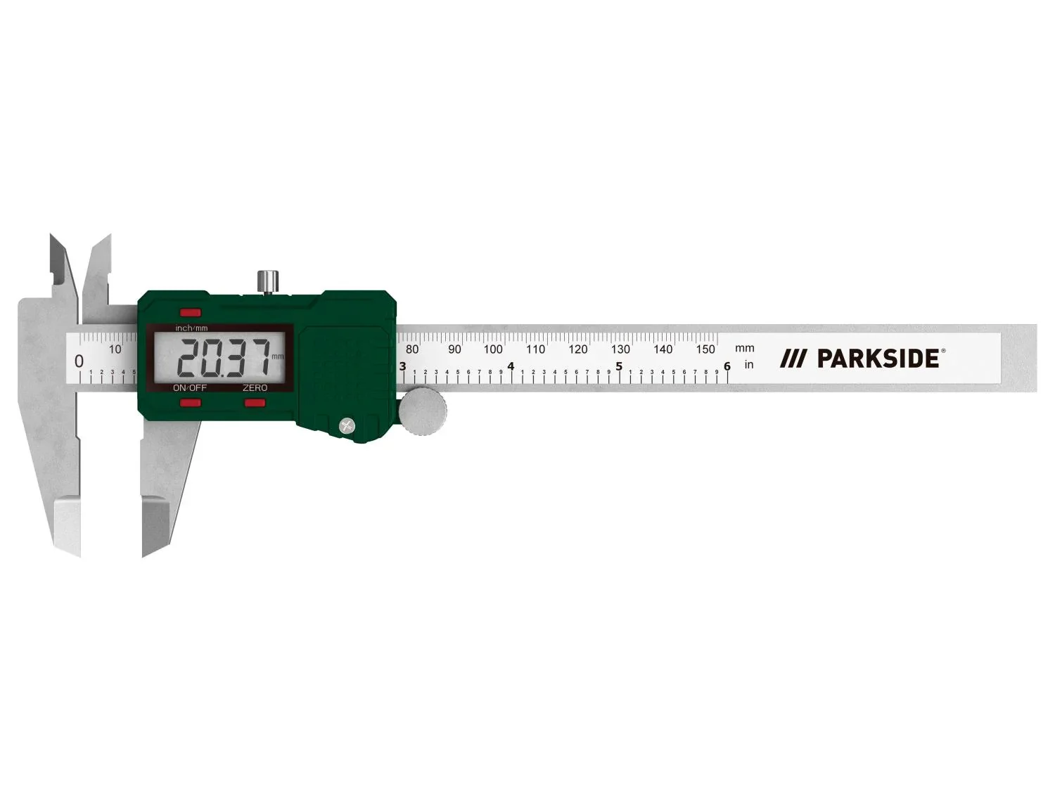 PARKSIDE Pied  coulisse numrique, 0150 mm ou Rapporteur numrique, 0360