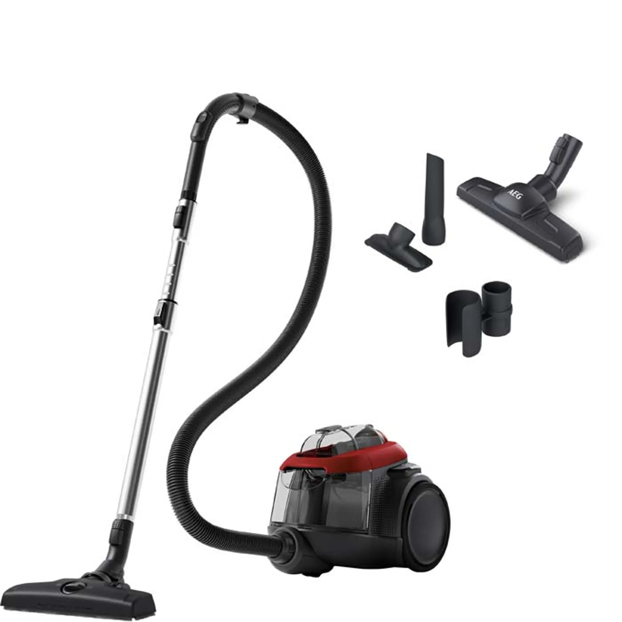 AEG Stofzuiger zonder zak AL61C2CR Rood