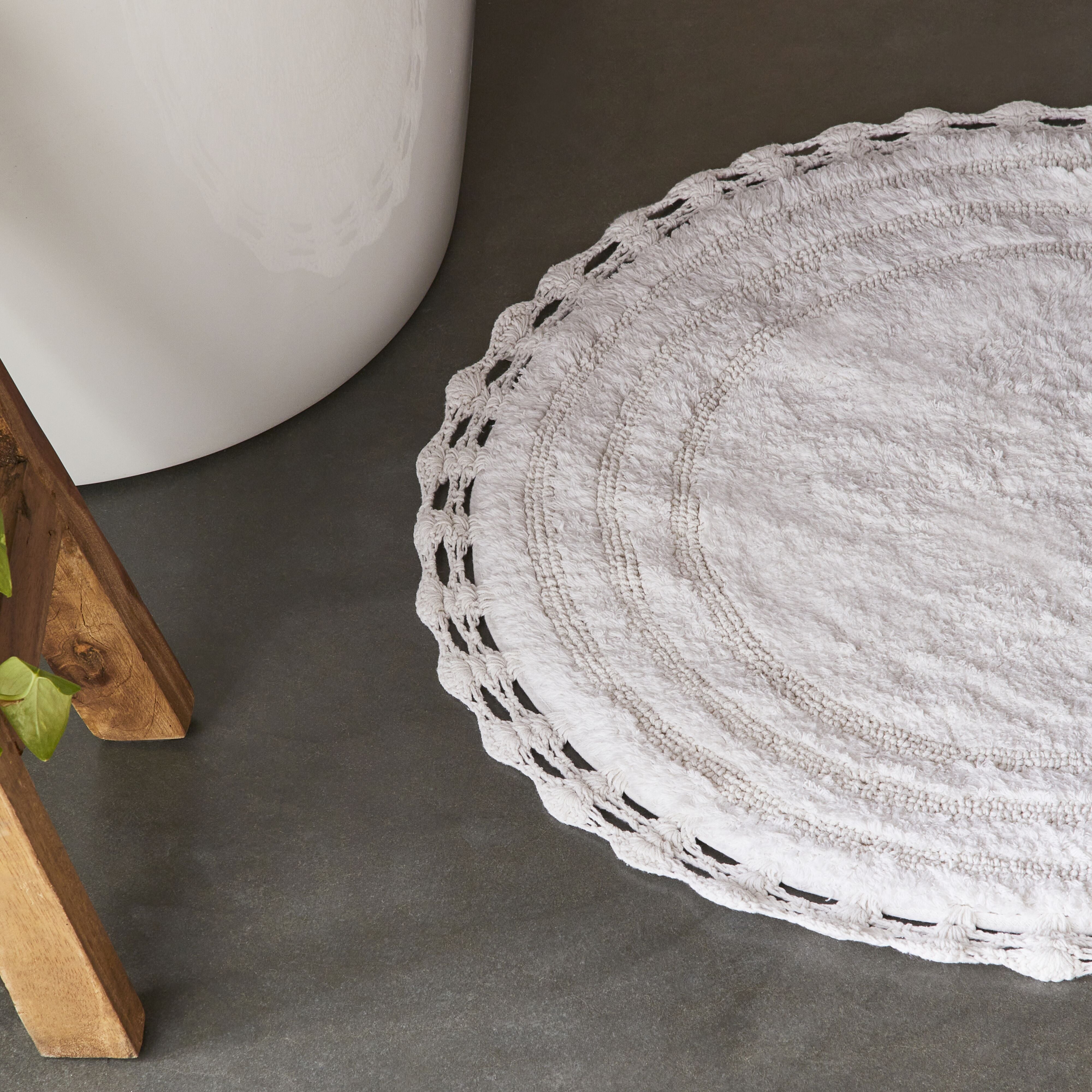 Marnie Round Bathmat 80cm