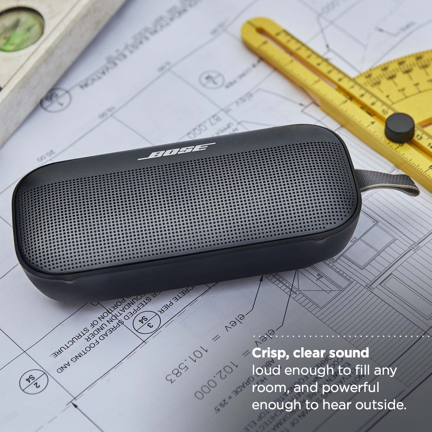SoundLink Flex Wireless Waterproof Portable Bluetooth Speaker, Black Image 4