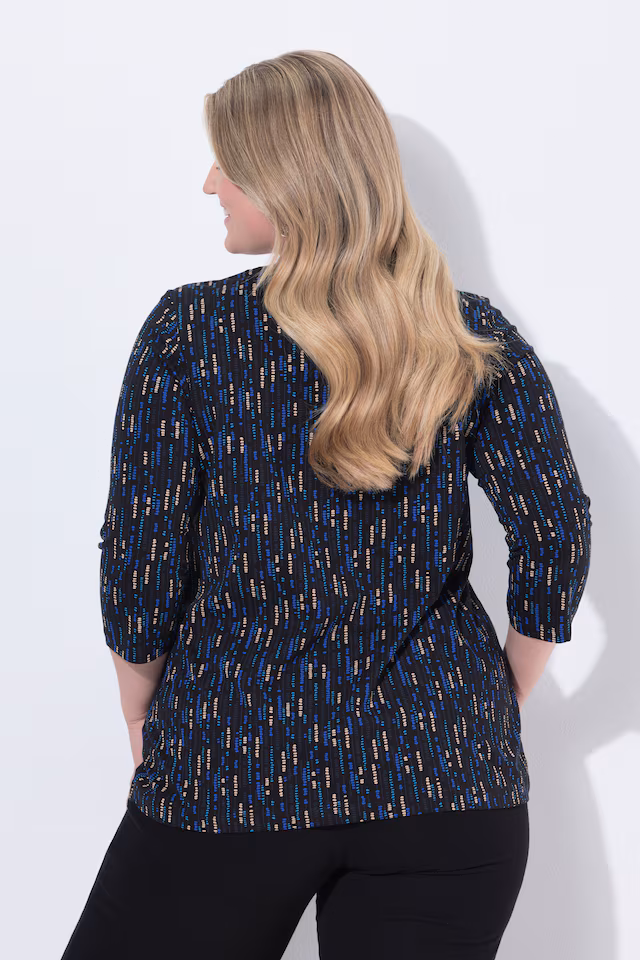 Dot Rain Print Cotton Tee