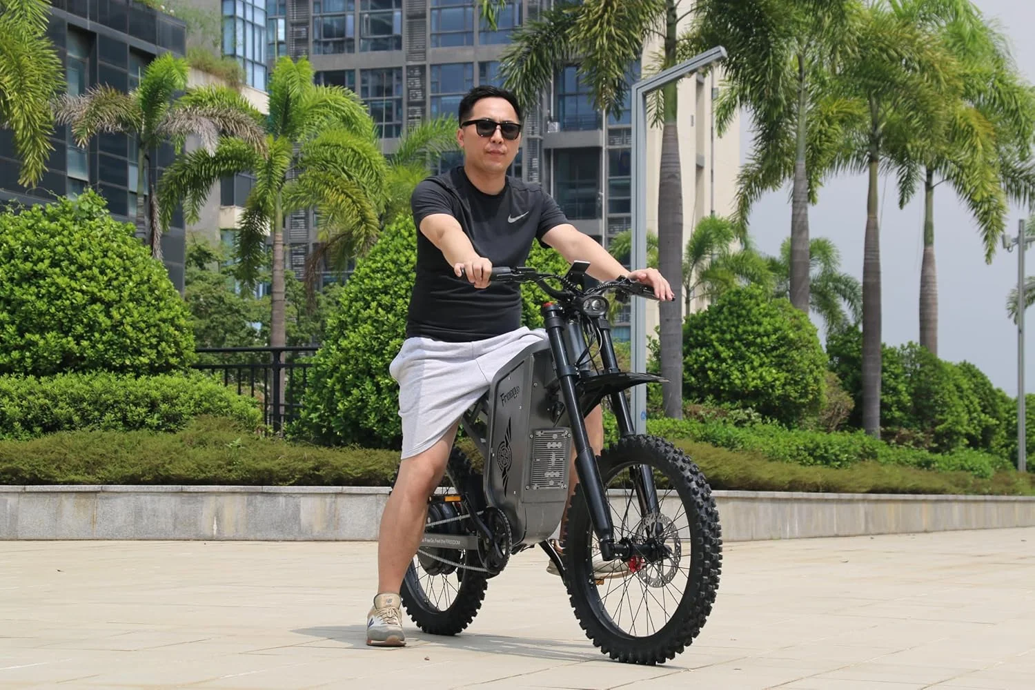 50MPH Electric Dirt Bicycle X2 Pro,6000W(Peak)Motor Electric Motorcycle, Electric Bike for Adults, 60V30AH Battery, 19x2 Tire Full Suspension Hydraulic Brake Half Throttle UL2849(Blue 30AH) - Image 8