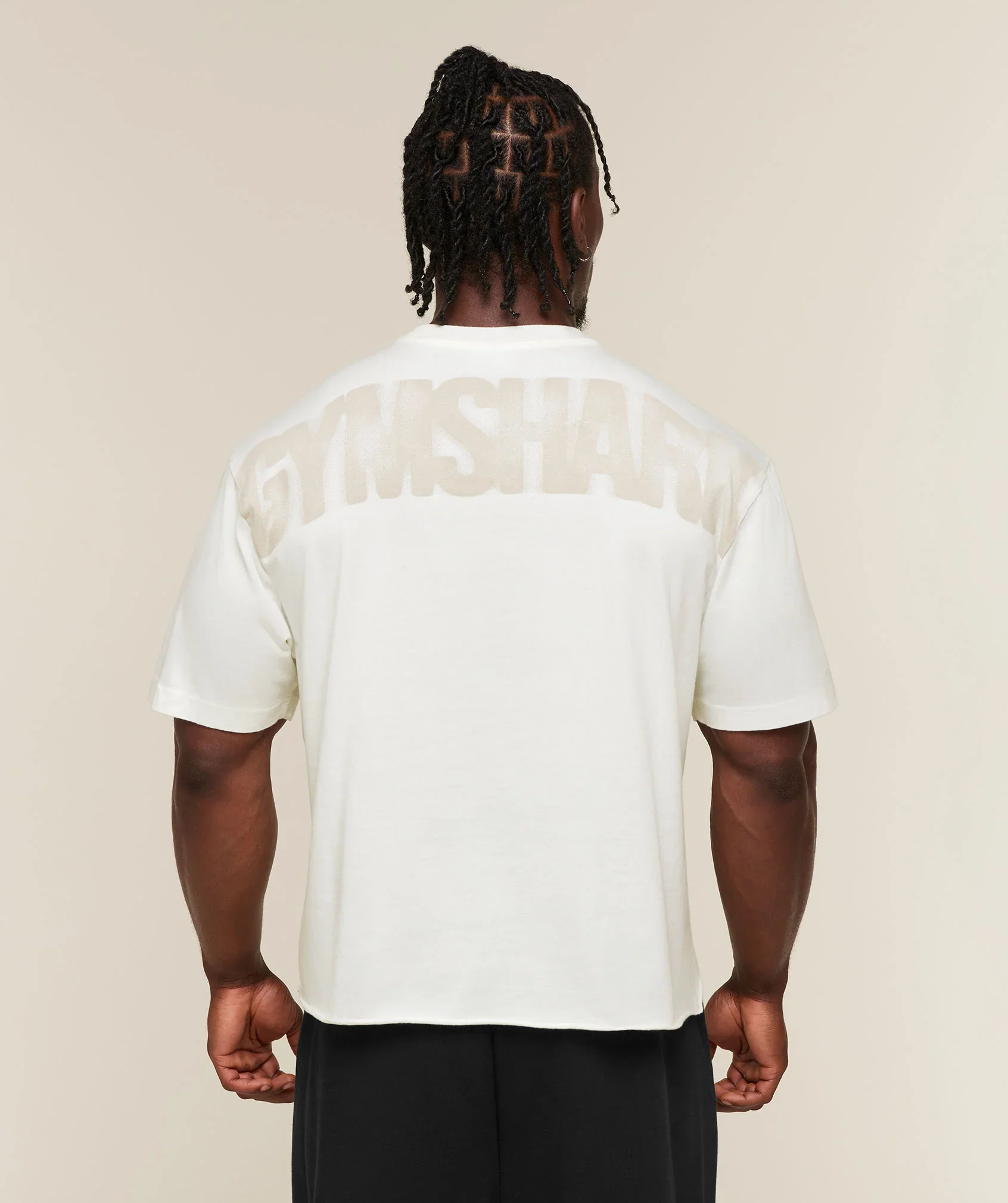 Power Washed Oversized T-Shirt - Soft White/Wash