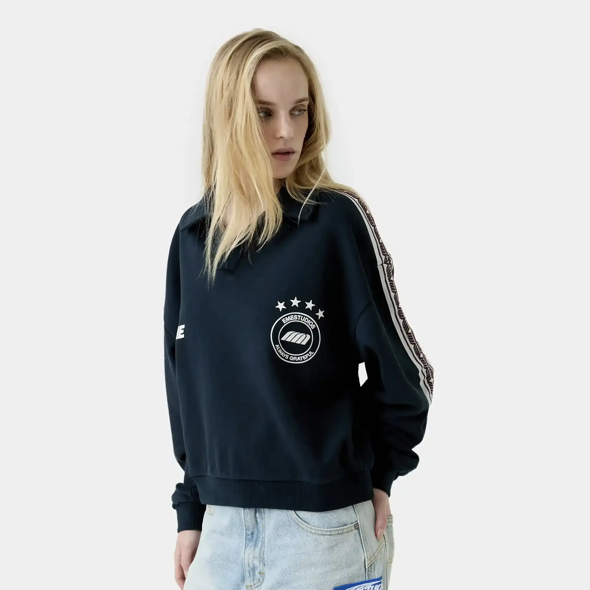 Cane Shadow Polo Crewneck