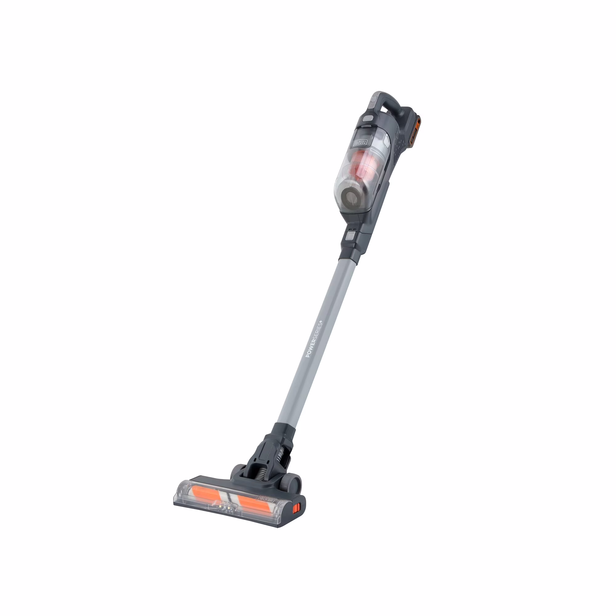 BLACK+DECKER POWERSERIES+ 20V Max* Cordless Stick Vacuum Kit, for Carpet and Hard Floors, Convertible to Handheld, 44 Minute Run - Time, for Daily Cleaning, BHFEA18D1