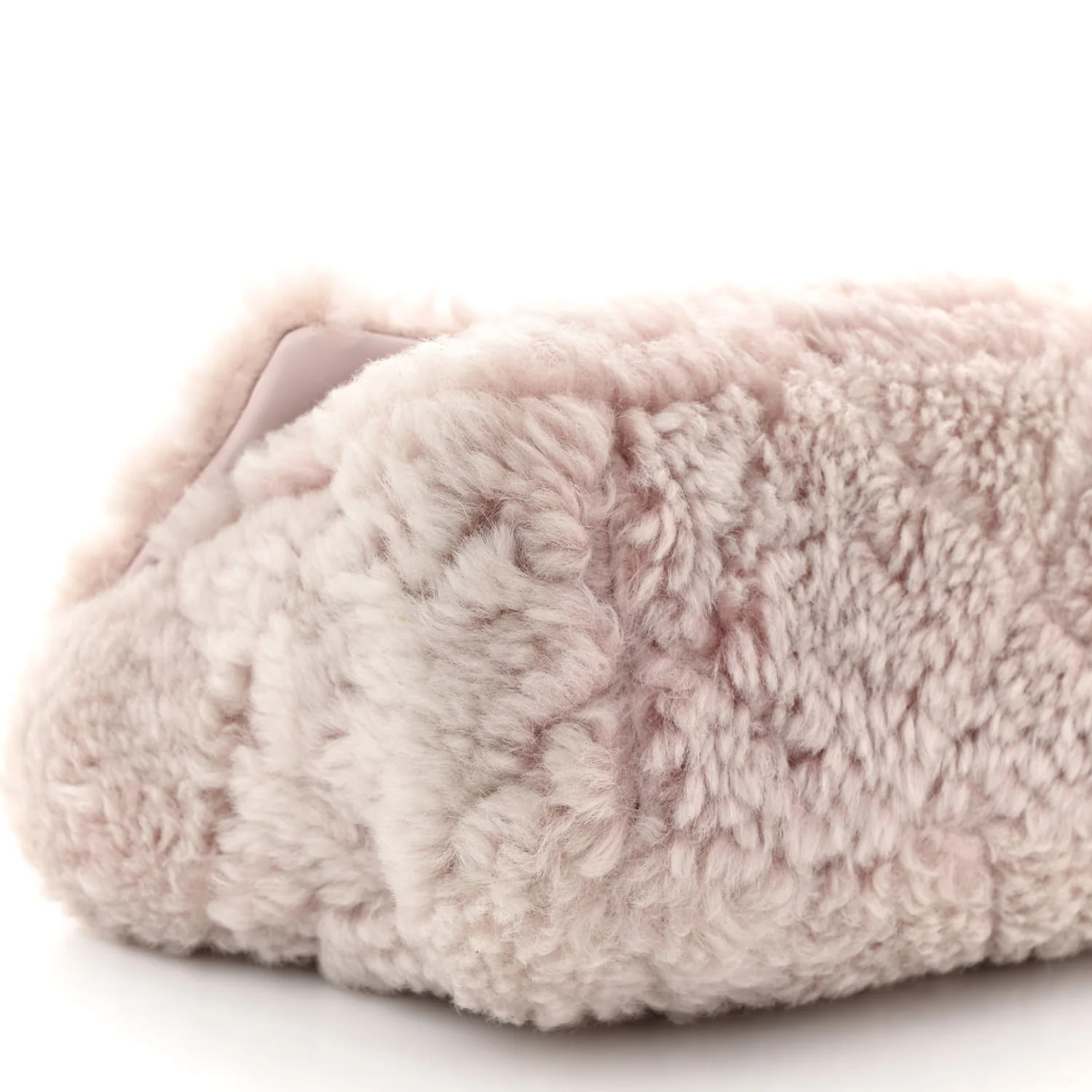 Shearling Sheepskin Medium Chanel 19 Flap Light Pink