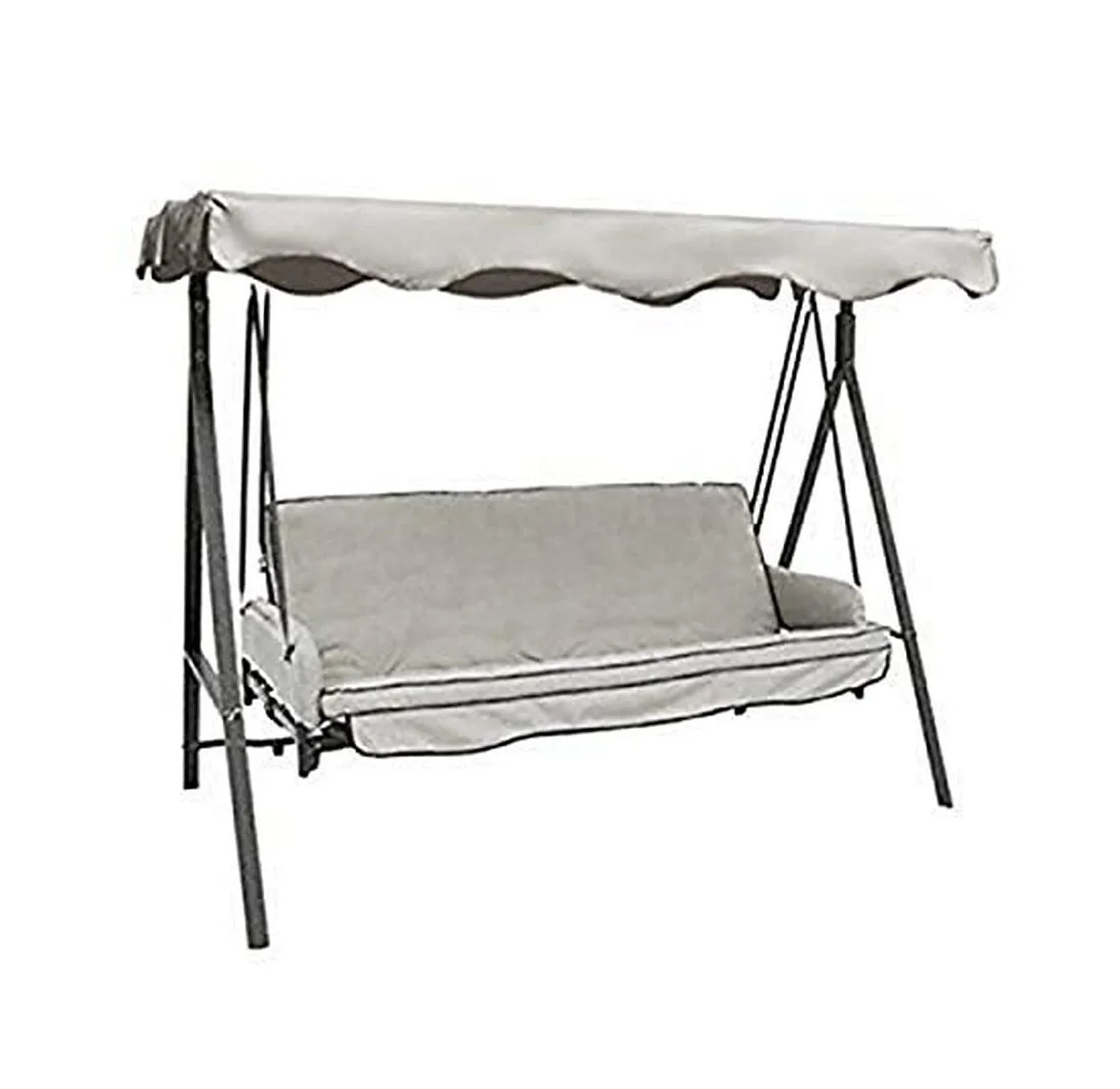 Replacement Canopy Top for Lowe’s Garden Treasures Model SC-GSN and SC8844GSN Swing �?Gray Color �?Will Not Fit Any Other Models