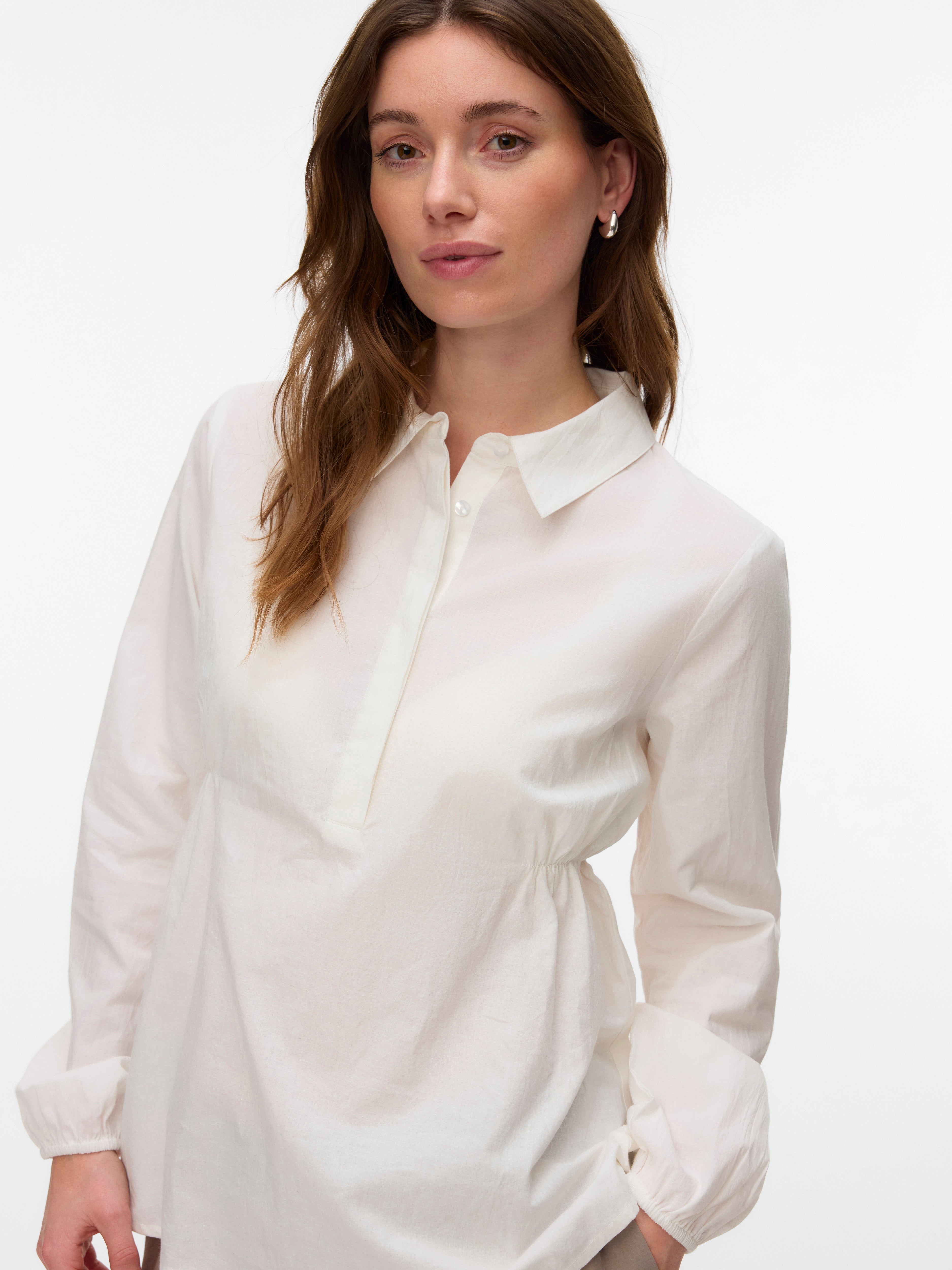 VERO MODA® Regular Fit Shirt collar Shirt