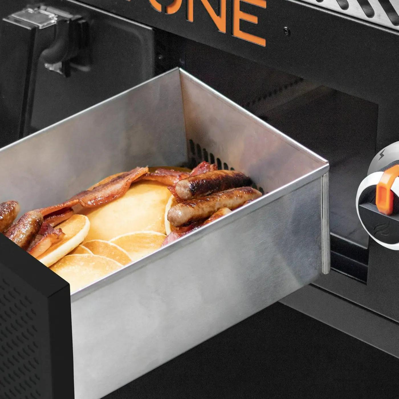 💥Liquidation🔥Plaque de cuisson Blackstone 2 brûleurs 71 cm avec friteuse à air électrique et hotte