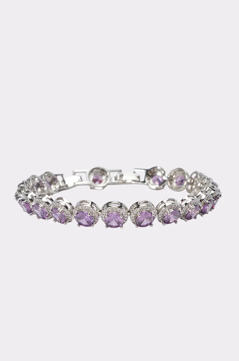 PLUM PLS CZ BRACELET - Akira Store