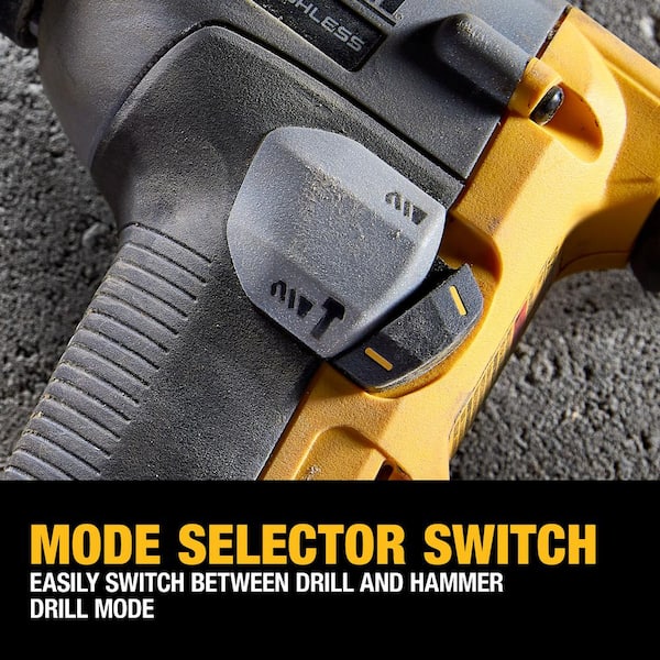 20V MAX Cordless Brushless Ultra Compact 5/8 in SDS Plus Hammer Drill (Tool Only) Image 3