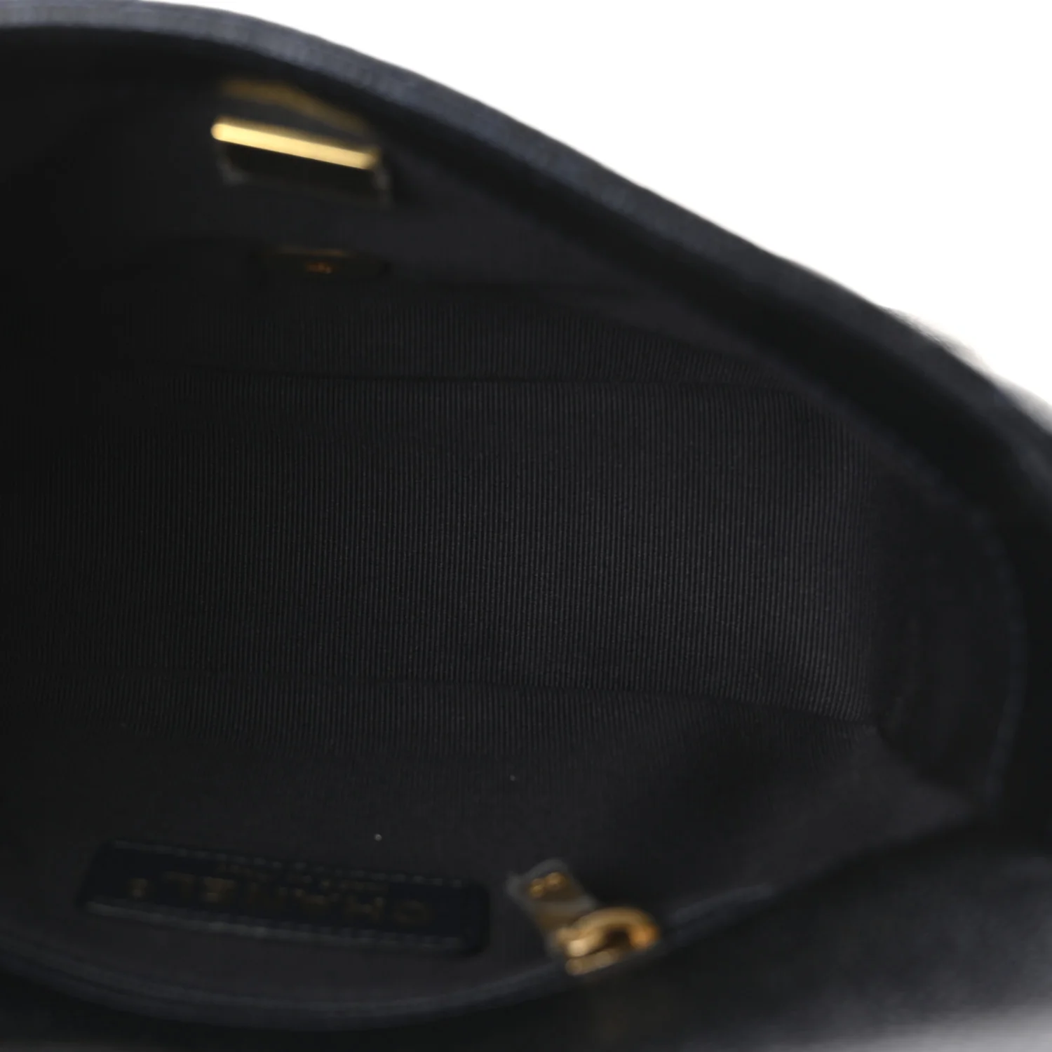 Iridescent Caviar Quilted Mini My Perfect Flap Black