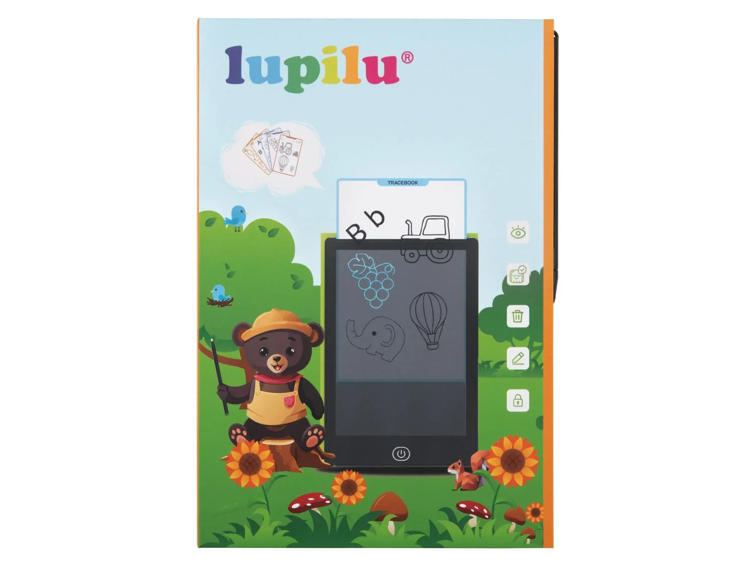 lupilu Tablette LCD avec cartes dapprentissage
