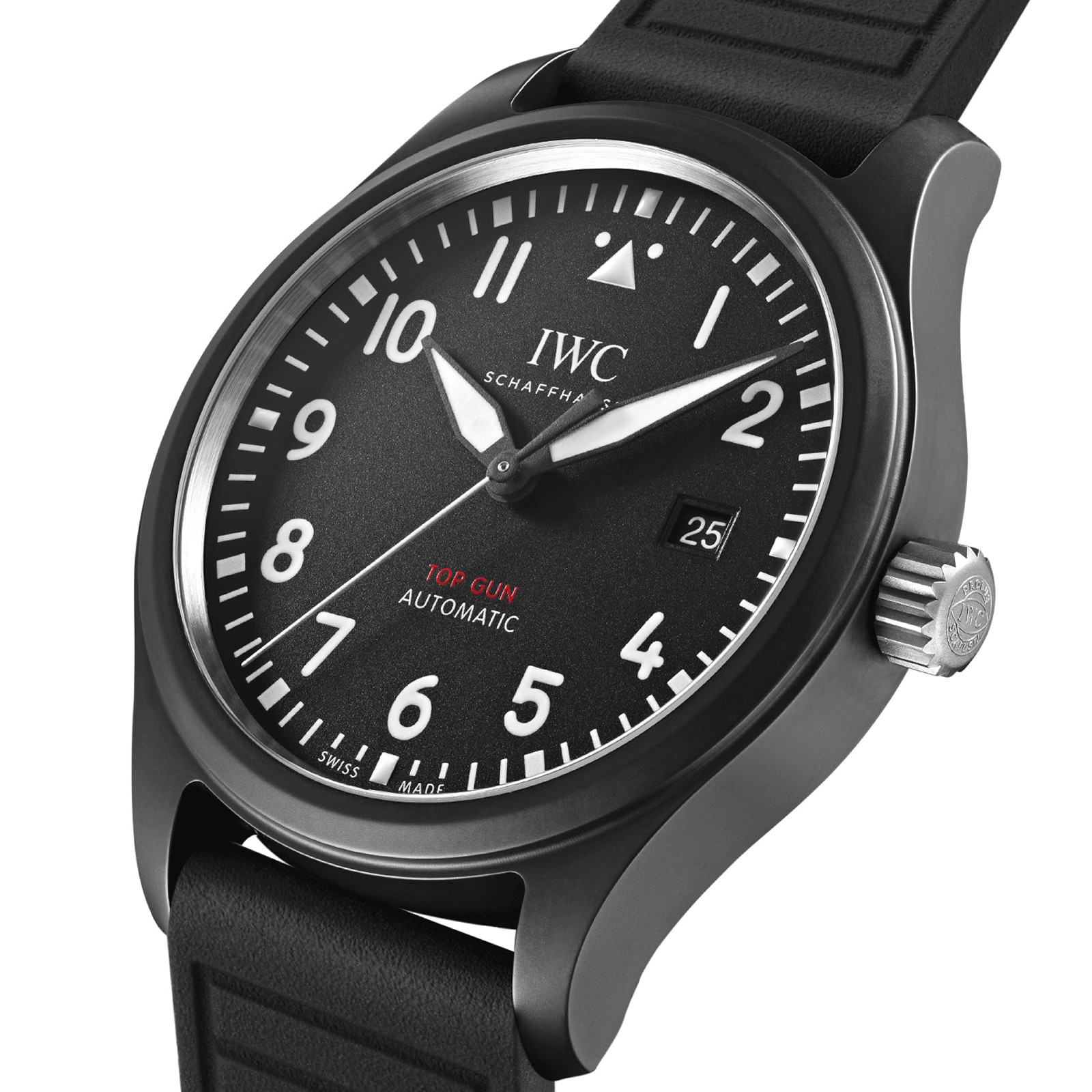【Super Clone】IWC Pilot's Automatic 41mm Mens Watch Black IW326906