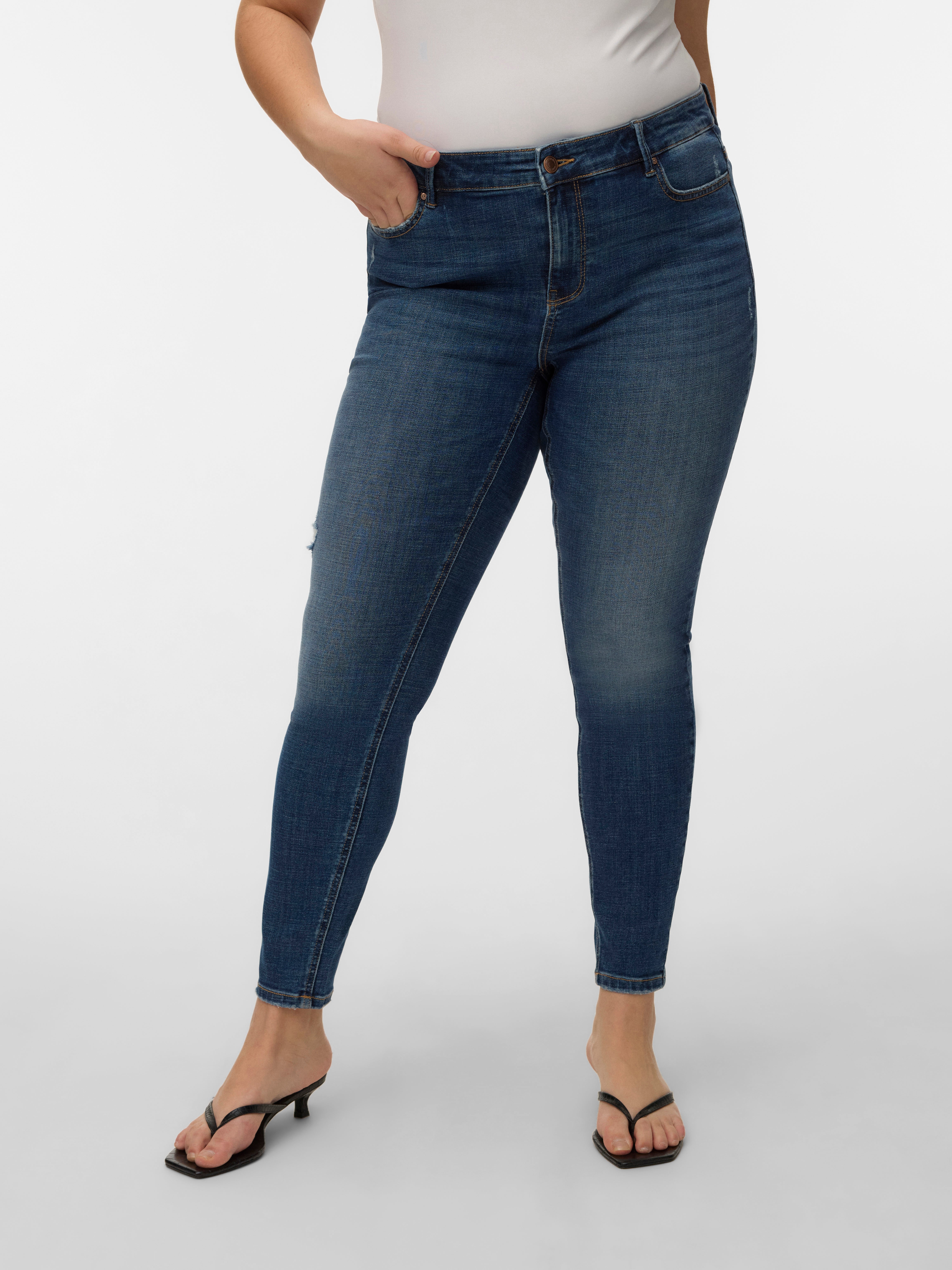 VERO MODA® VMCFLASH Mid rise Skinny Fit Jeans