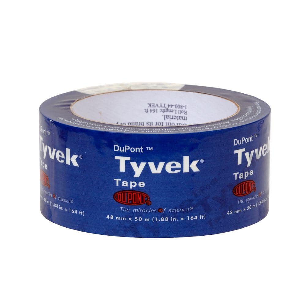 Tyvek HomeWrap Installation Tape, 2 in. x 164 ft Roll, White