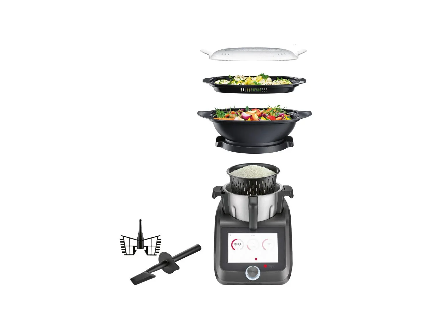 SILVERCREST Monsieur Cuisine Smart Anthracite