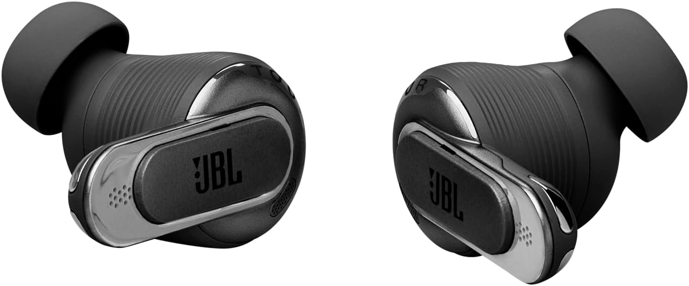 JBL Tour Pro 3 - True Wireless Noise Cancelling Earbuds with Smart Charging Case  Legendary Pro Sound with Hybrid Dual-Driver  Spatial 360 Sound with Head Tracking (Black)