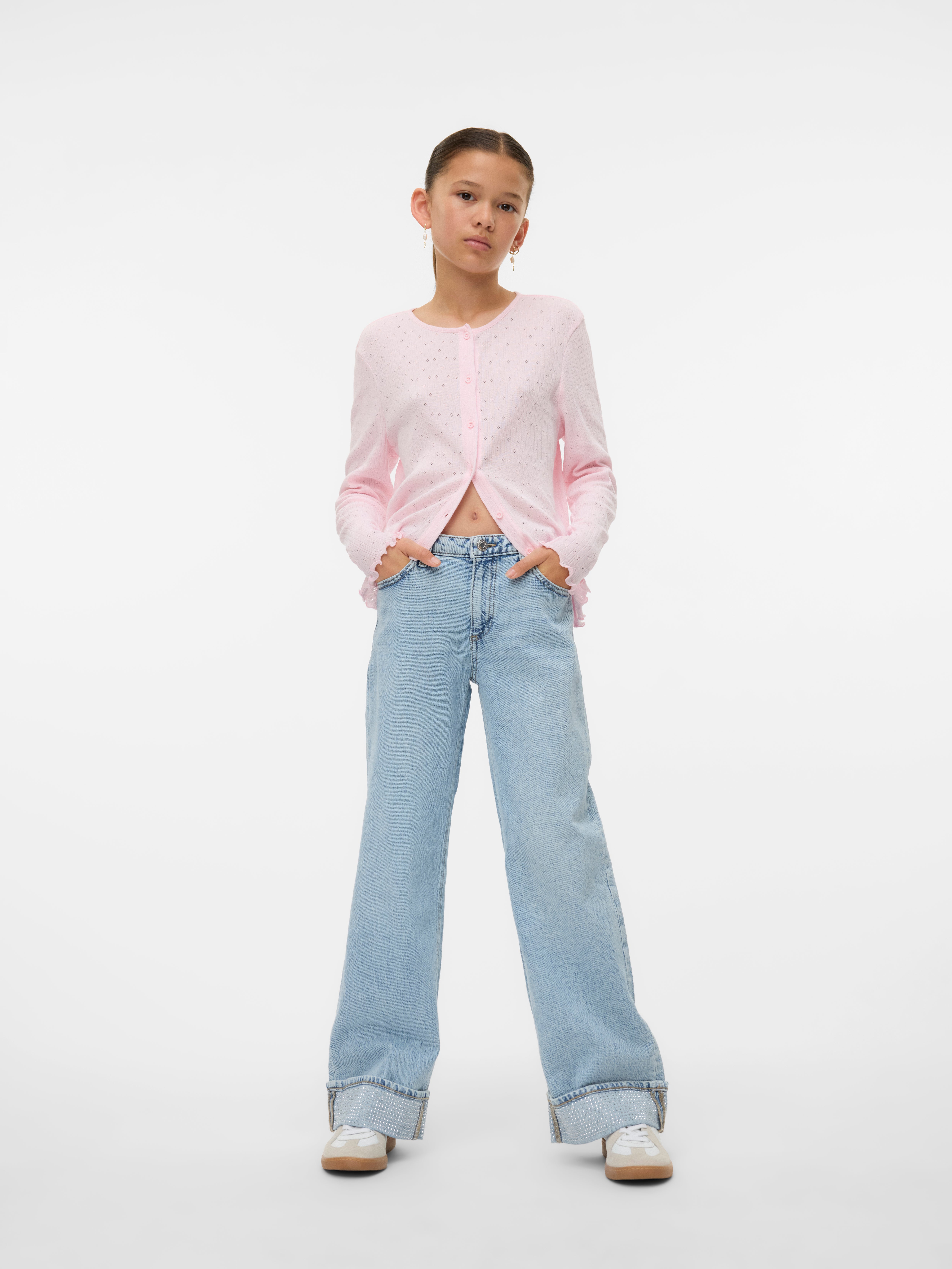 VERO MODA® VMTESSA High rise Wide Leg Fit Jeans