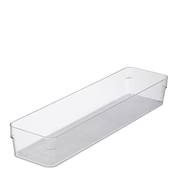Compact organizer clear 40x10 cm