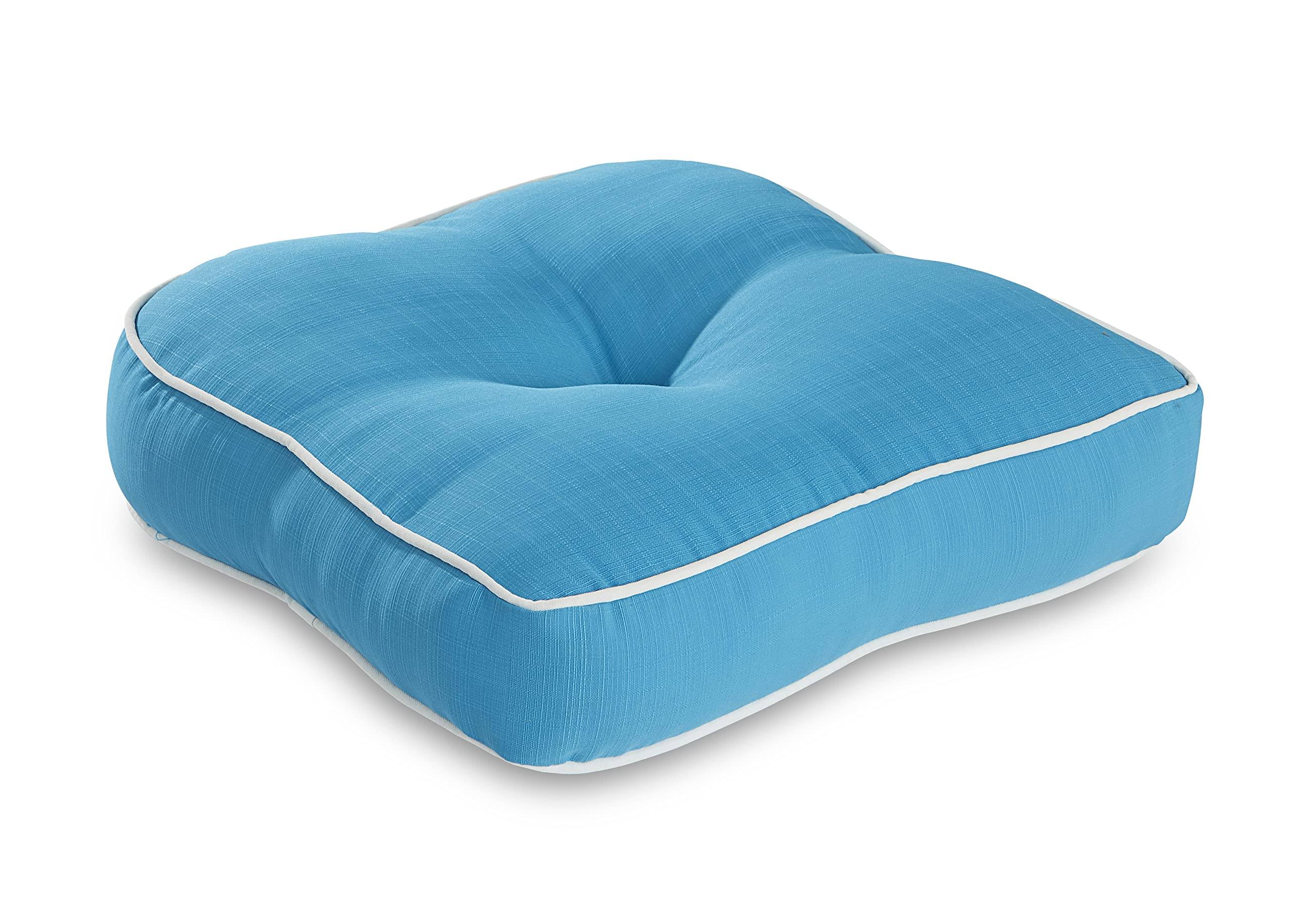 Terrasol Single U Chair Cushion, Blue, 19x19