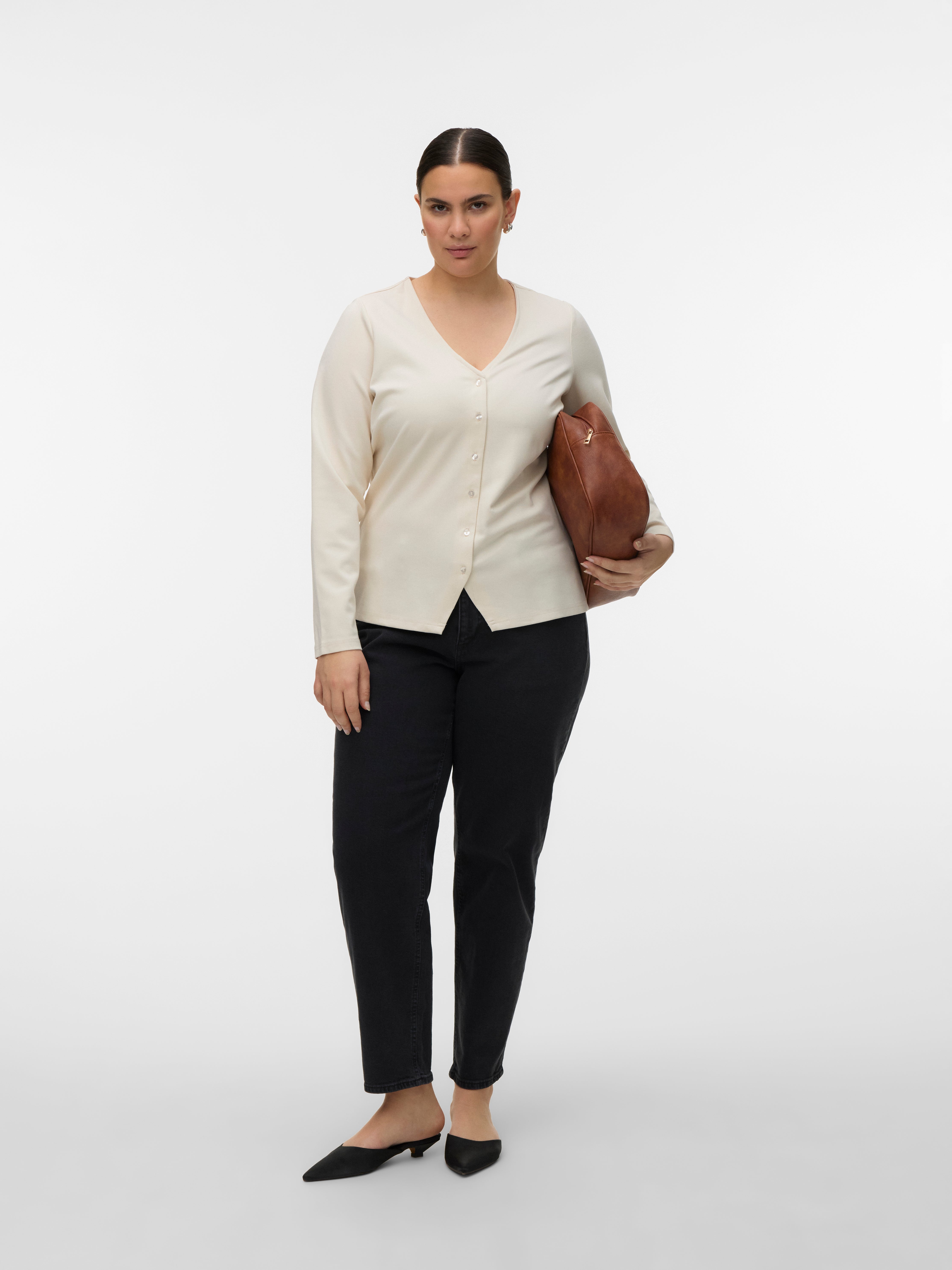 VERO MODA® VMCTESSA-STRETCH High waist Wide Leg Fit Jeans