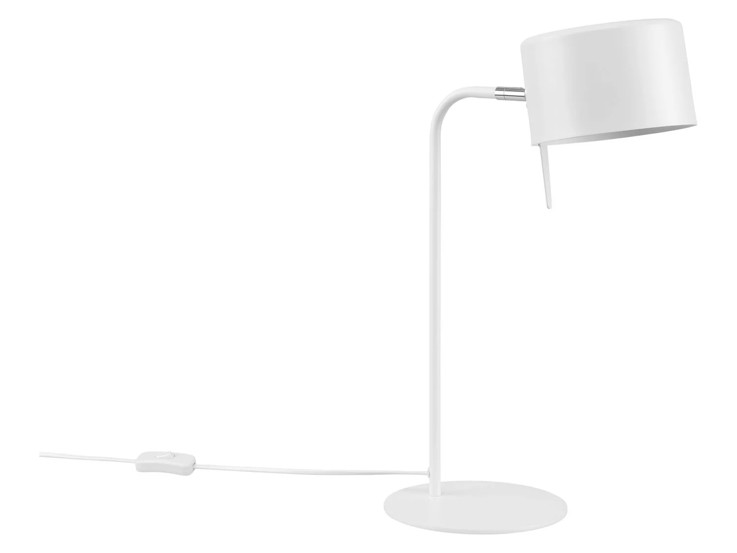 LIVARNO home Lampe de table, 1 ou 2 ampoules, blanc mat
