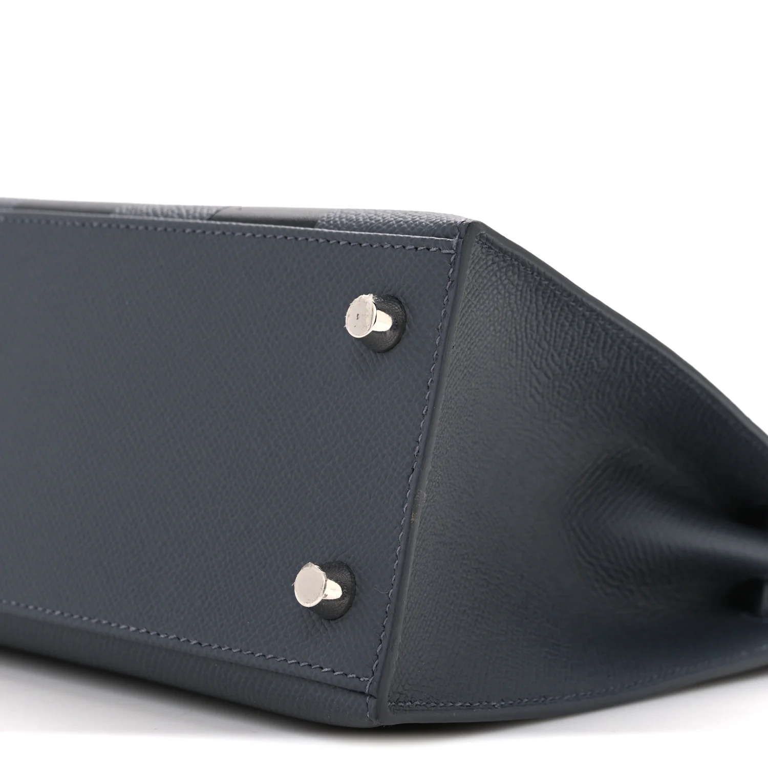 Epsom Tadelakt Chevre Mysore Casaque Etoilee Kelly Sellier 25 Ardoise Black Vert Peppermint