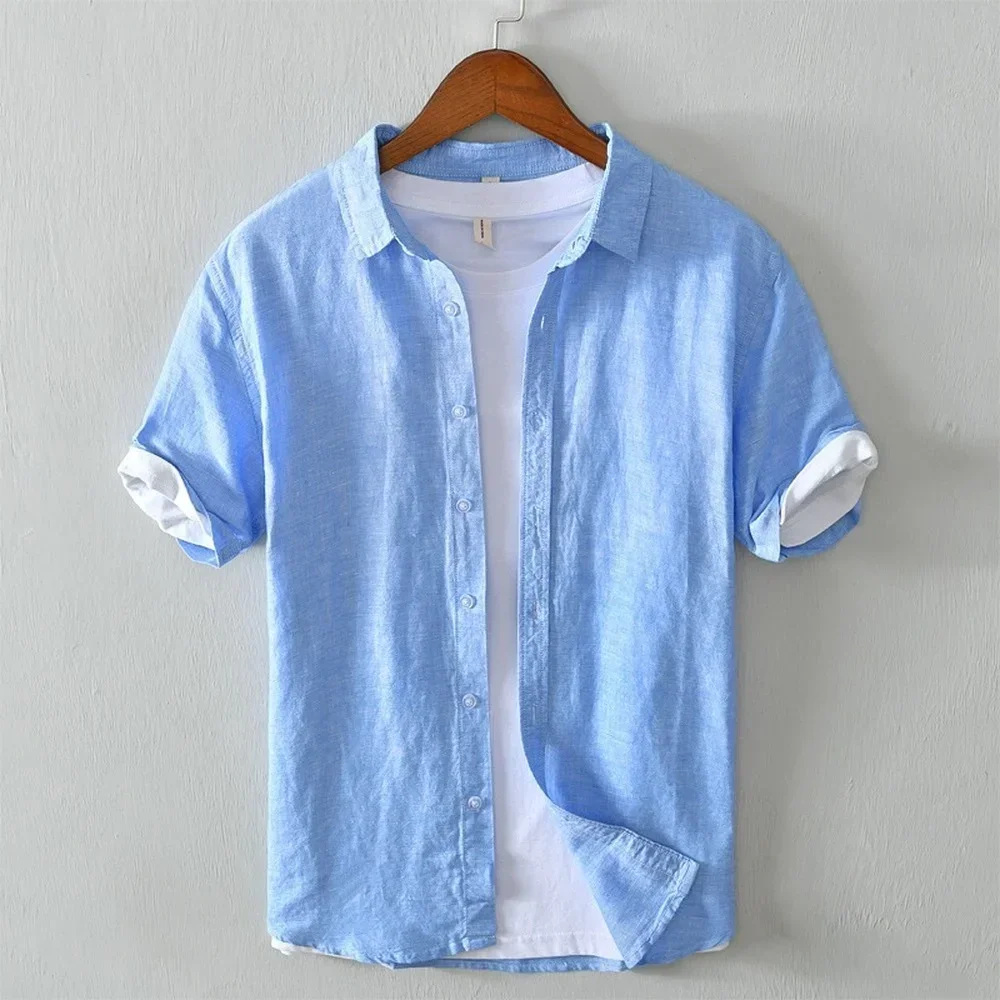 James - chemise à manches courtes avec boutonnière avant