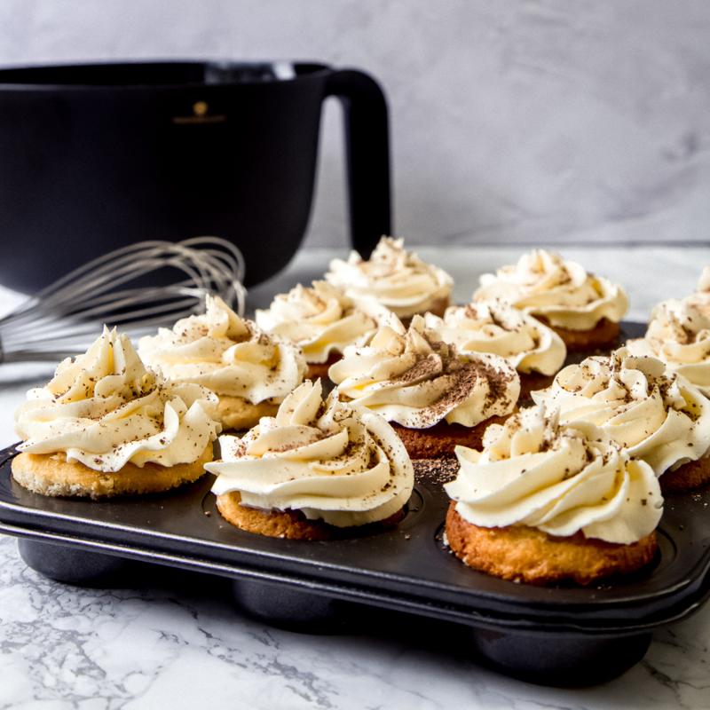 Muffinsform for 12 muffins 35x27 cm grå