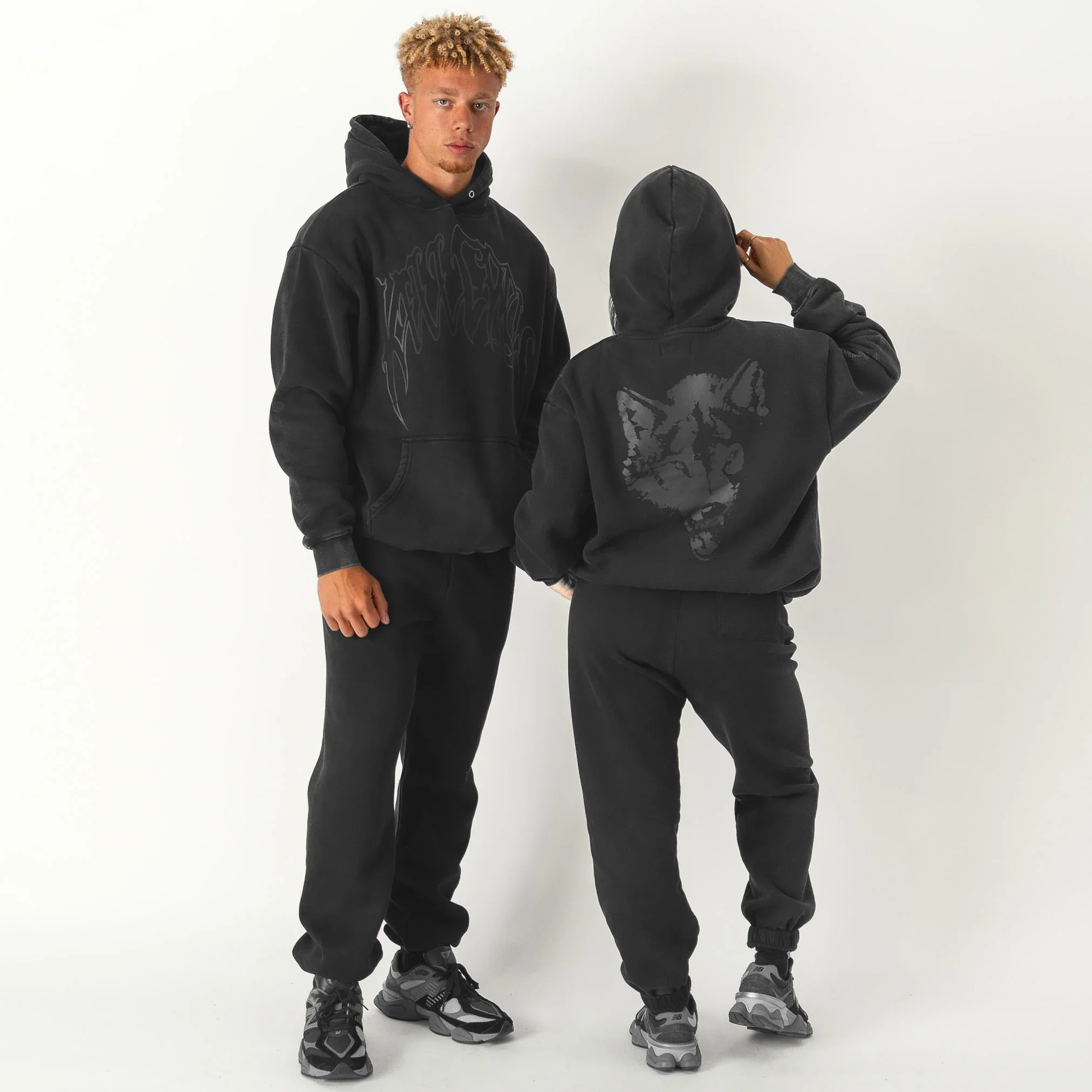 KILL CREW OVERSIZED LUX HOODIE - BLACKOUT
