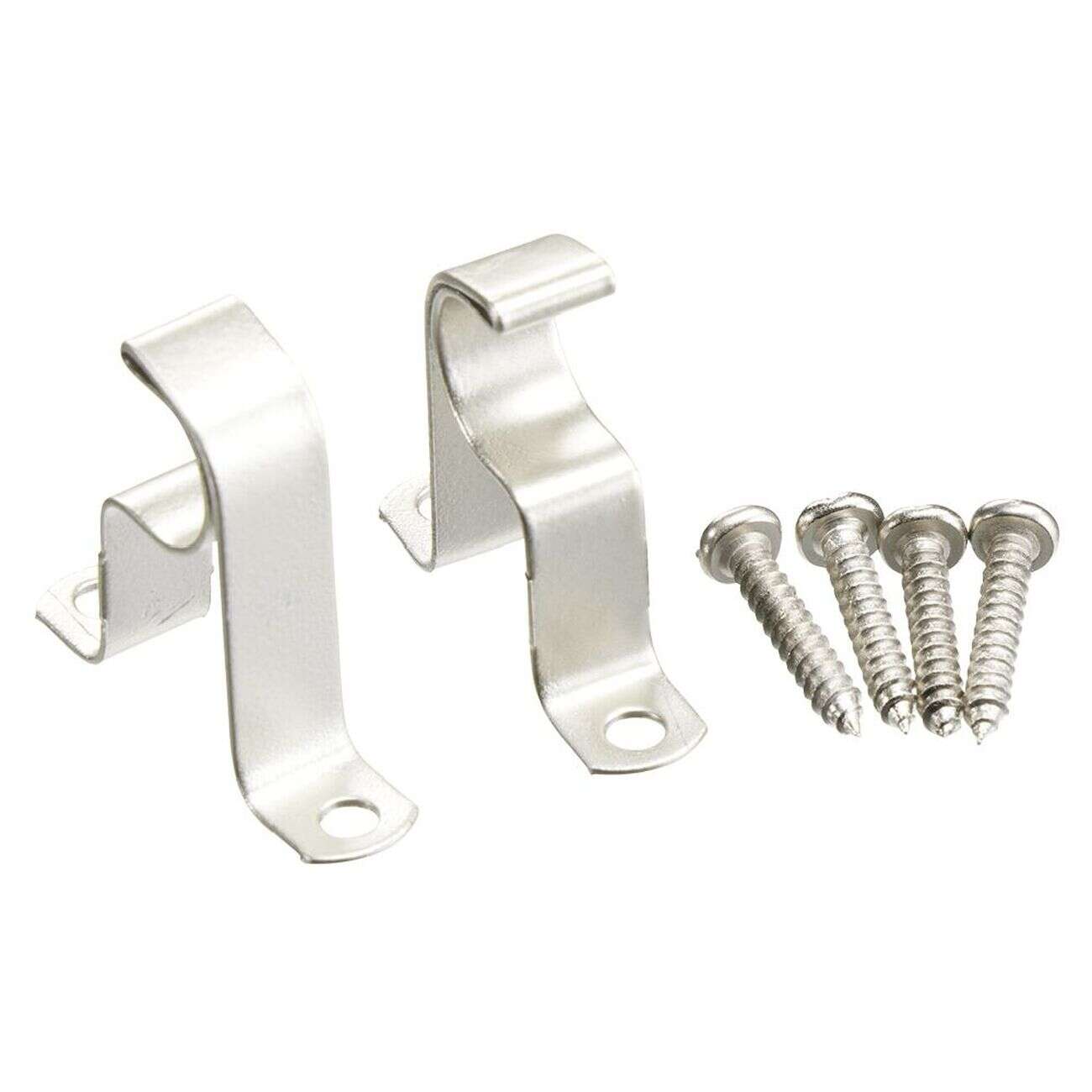 Tringle Bistrot gris chromé L50-80cm