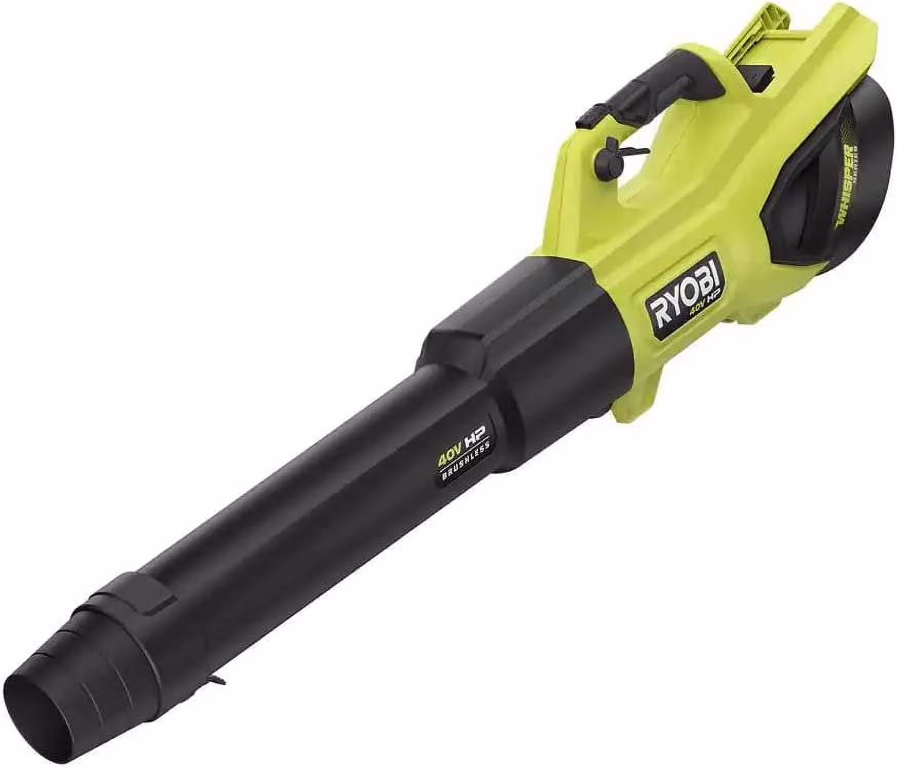 Ryobi 40V Whisper HP Brushless 190 MPH 730 CFM Cordless Battery Jet Fan Leaf Blower Tool Only- Battery and Charger NOT Included