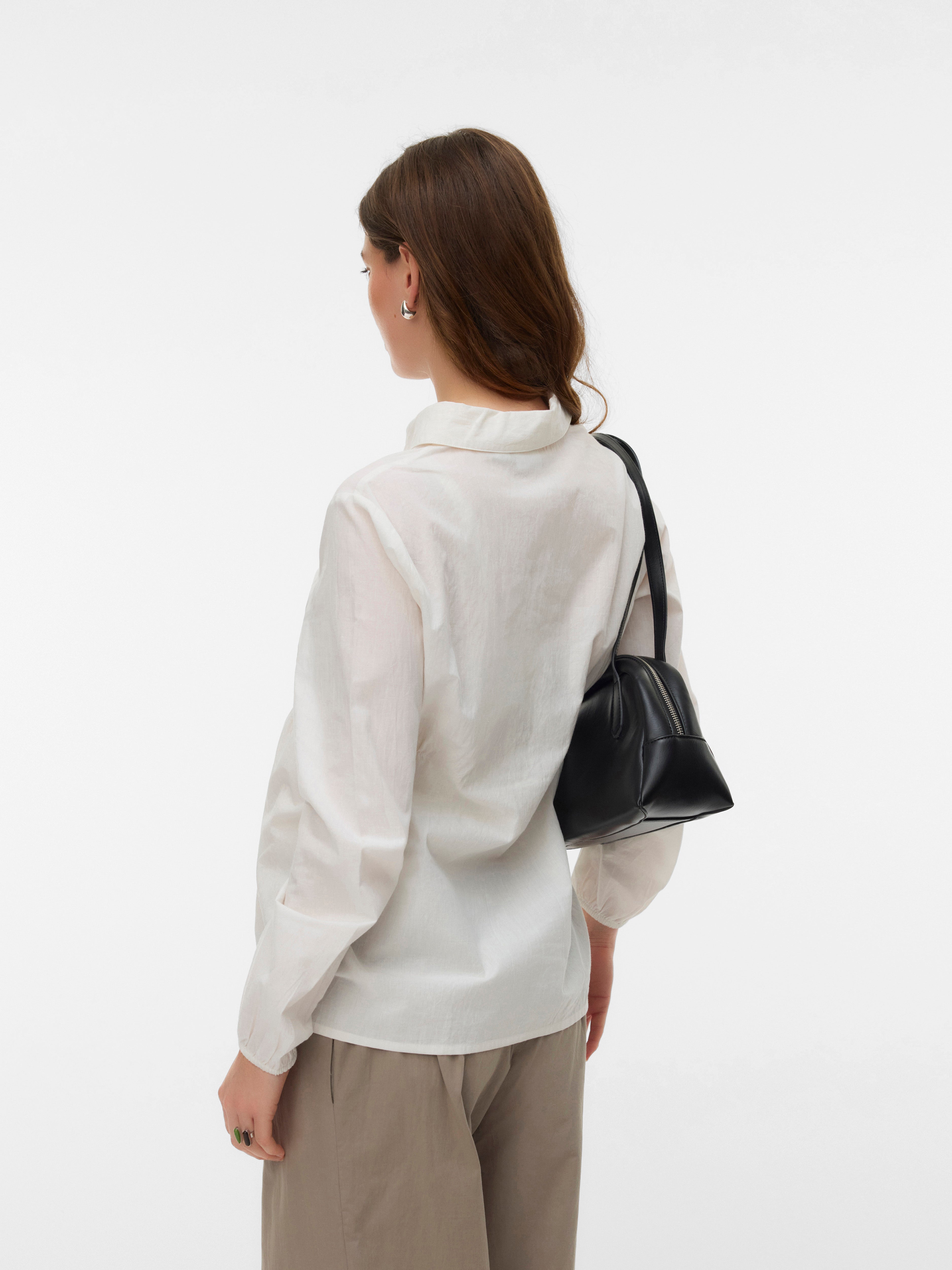 VERO MODA® Regular Fit Shirt collar Shirt