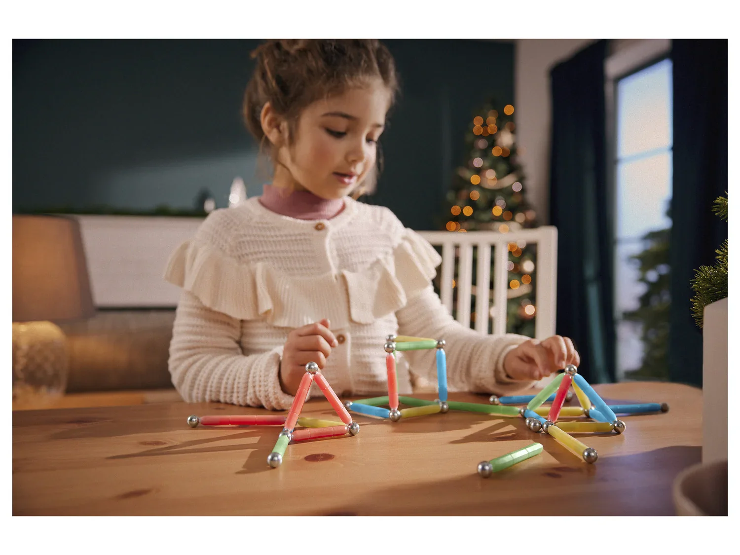 Playtive Jeu de construction magntique