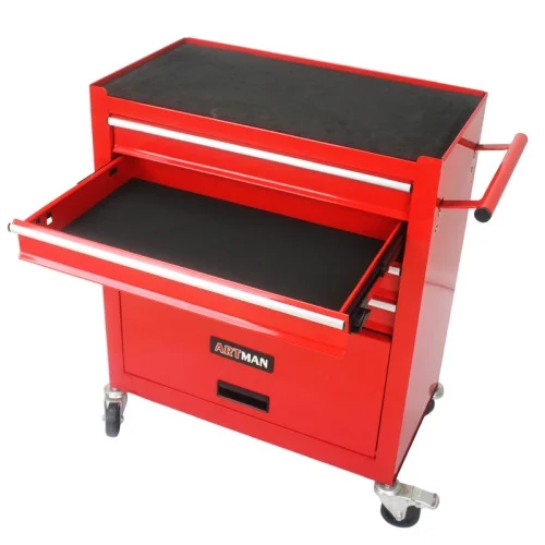 ARTMAN 4 Drawers Rolling Tool Cart With Wheels,Metal Tool Chest Garage Storage Cabinet,Removable Toolbox Organizer for Workshop, Garage
