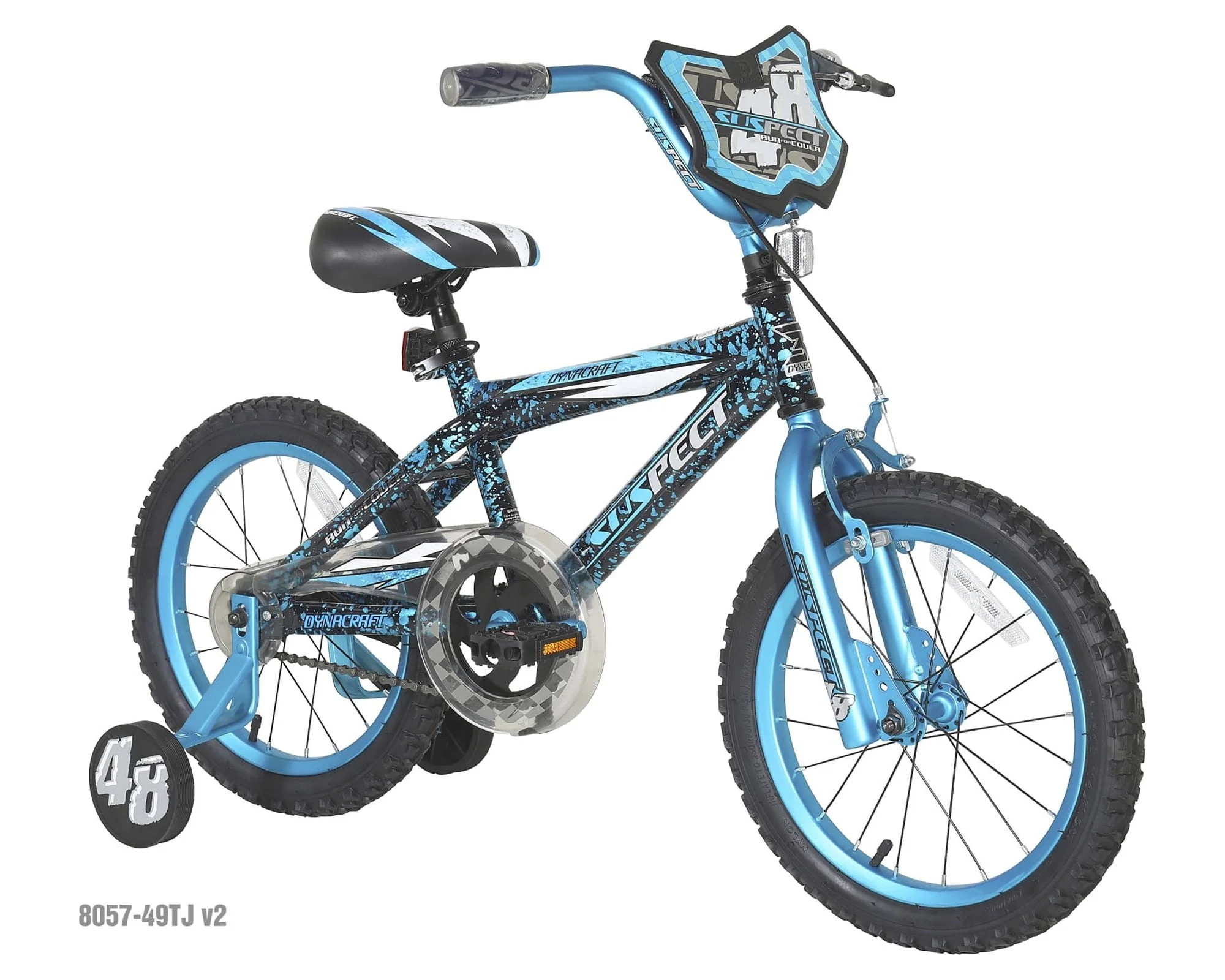 Dynacraft Suspect 16 - Inch Boys Bike for Ages 6 - 10 Years