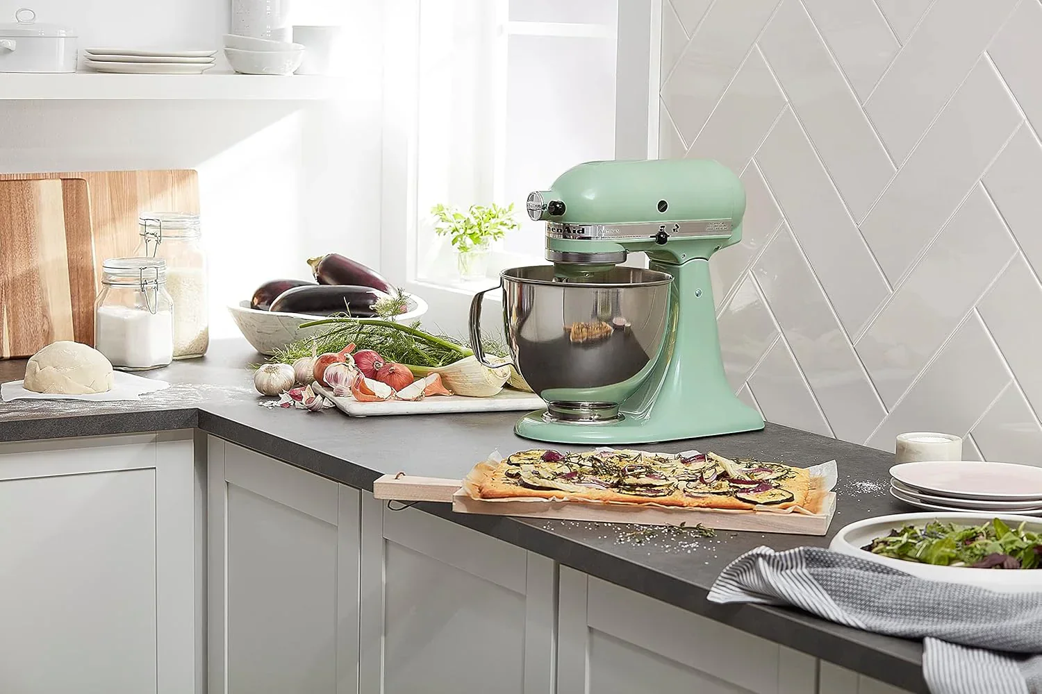 Robot pâtissier KitchenAid Artisan 5 pintes à tête inclinable avec clapet anti-retour